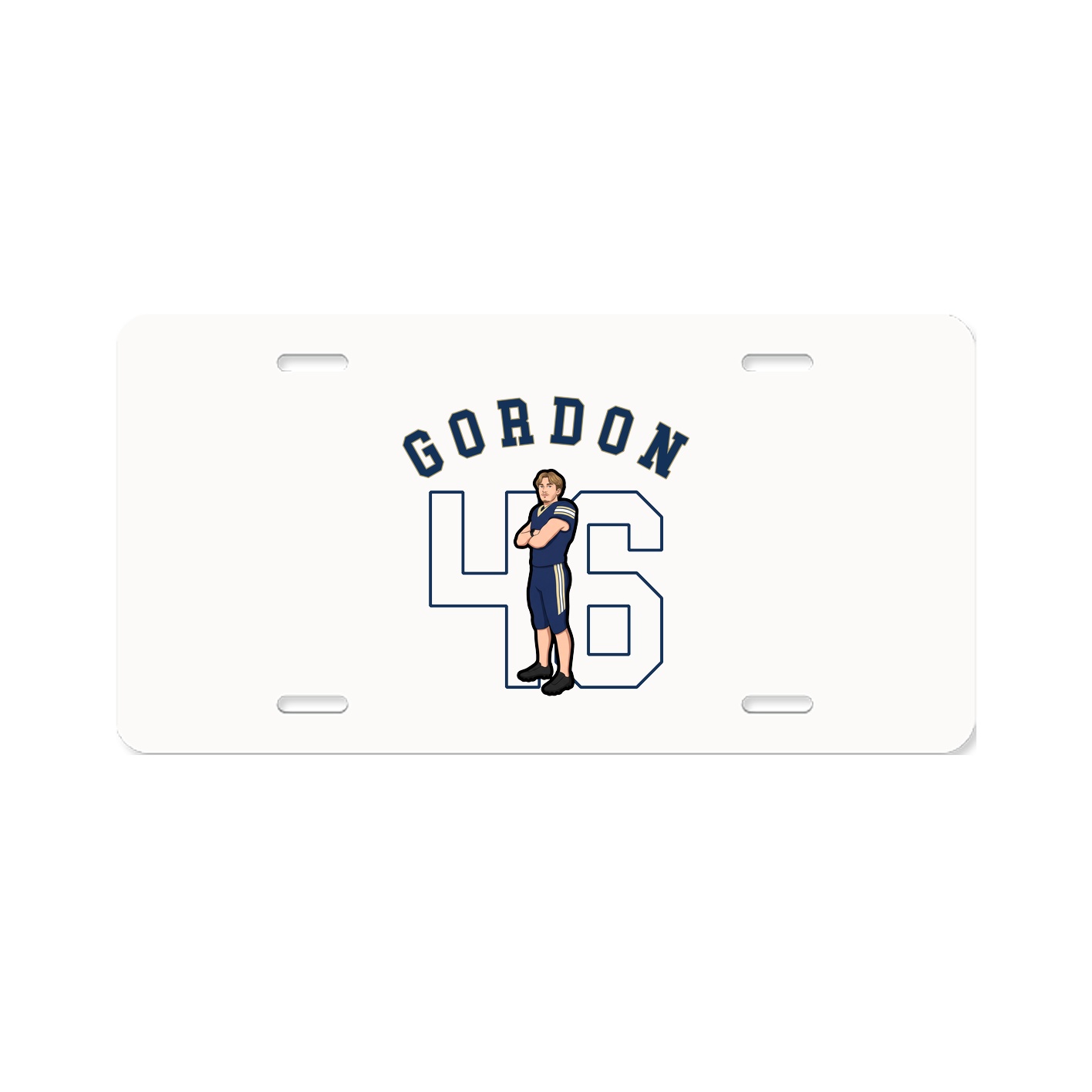 License Plate — Shirsey Arch in Classic