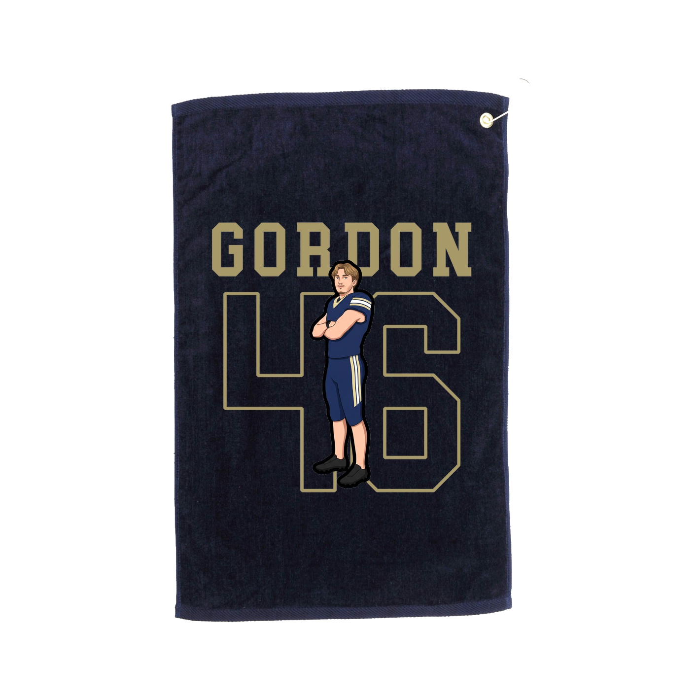 Golf Towel — Shirsey in Navy
