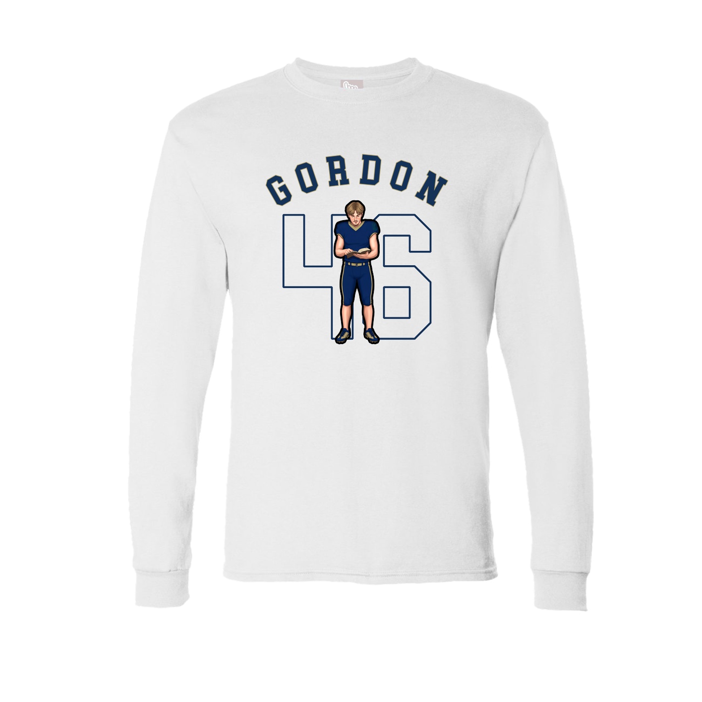 Long Sleeve Tee — Shirsey Arch in White