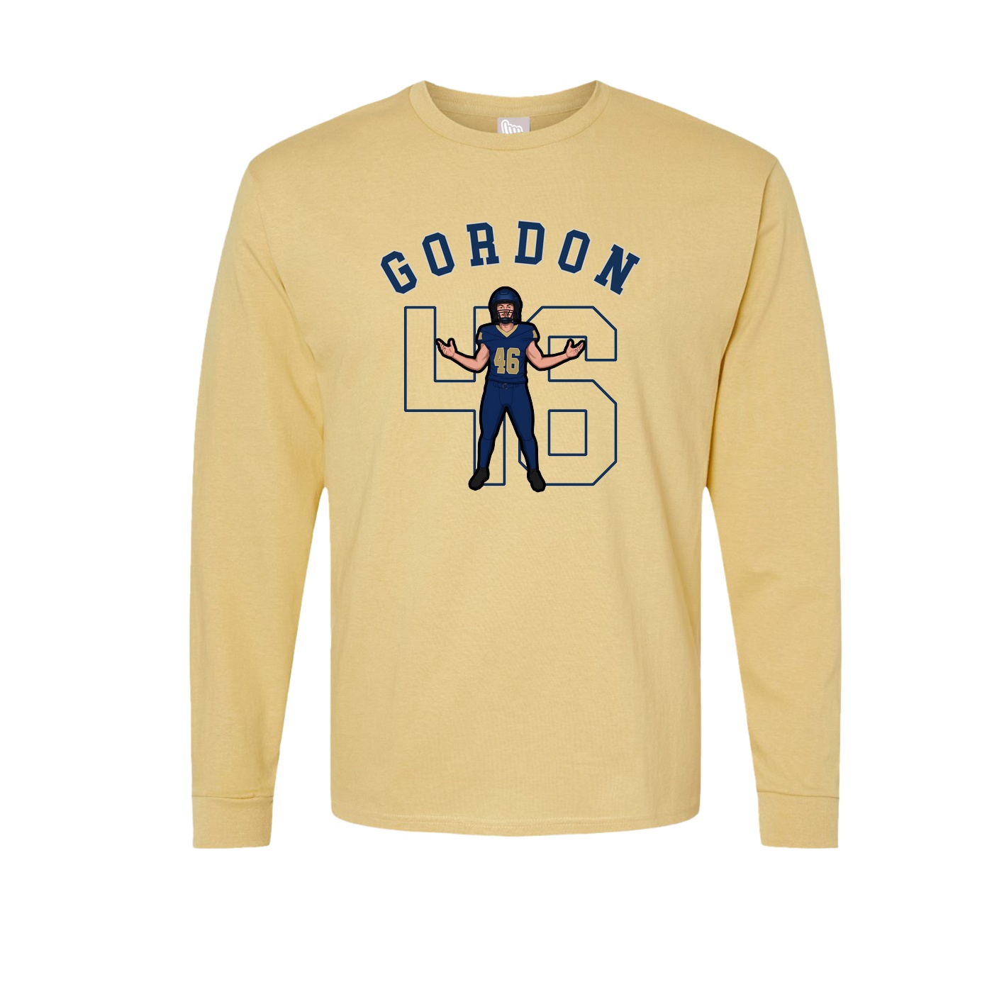 Long Sleeve Tee — Shirsey Arch in Vegas Gold