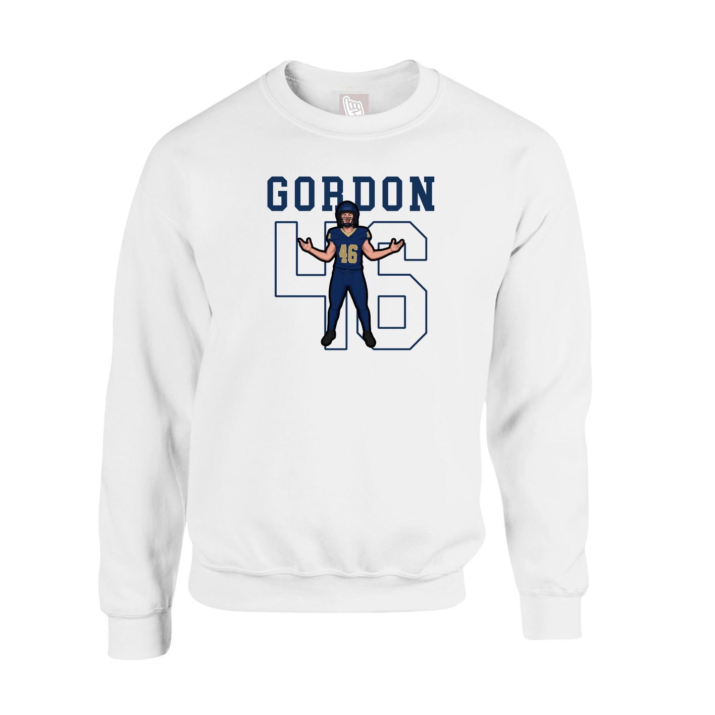 Fleece Crew — Shirsey in White