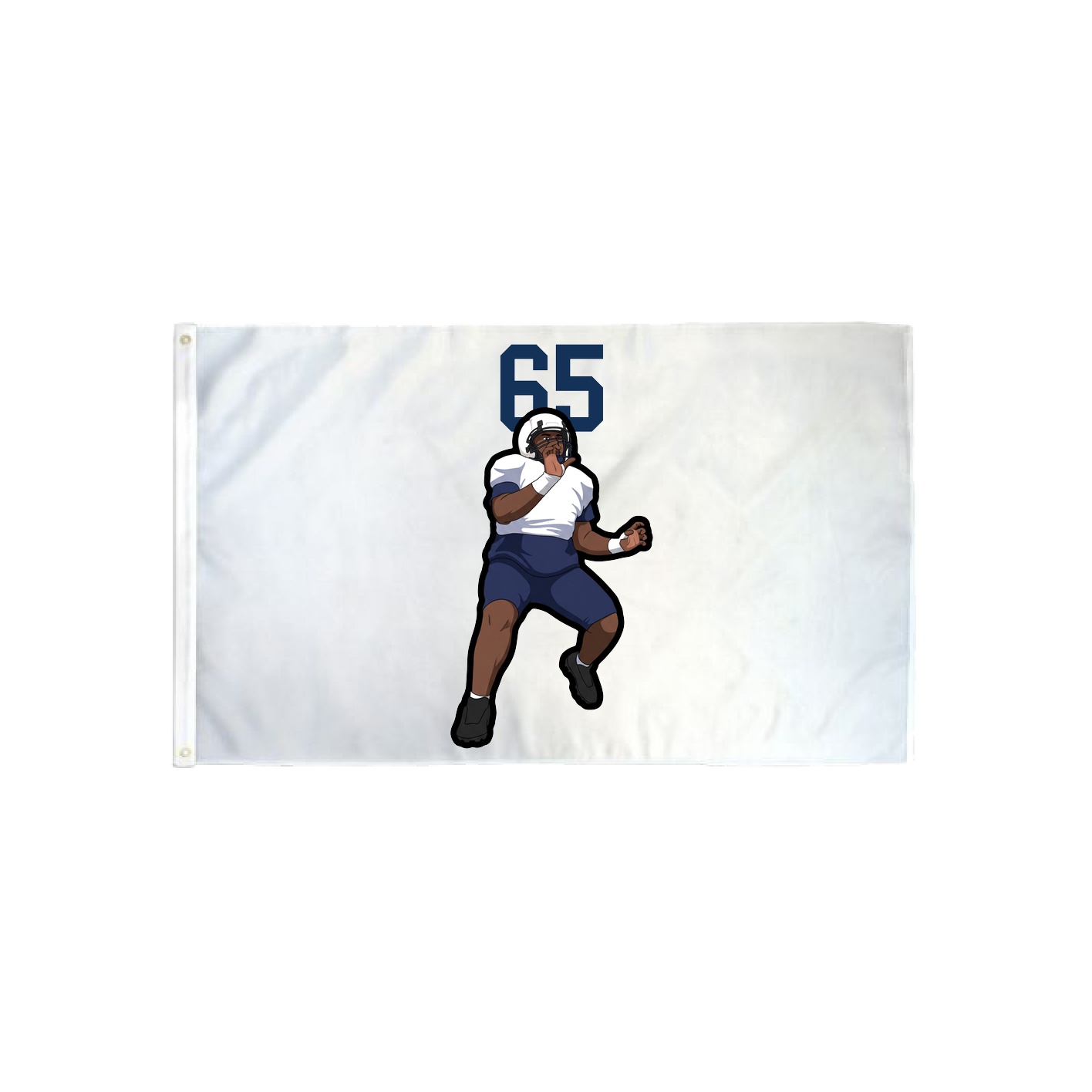 3x5 Flag — Number Top in Classic