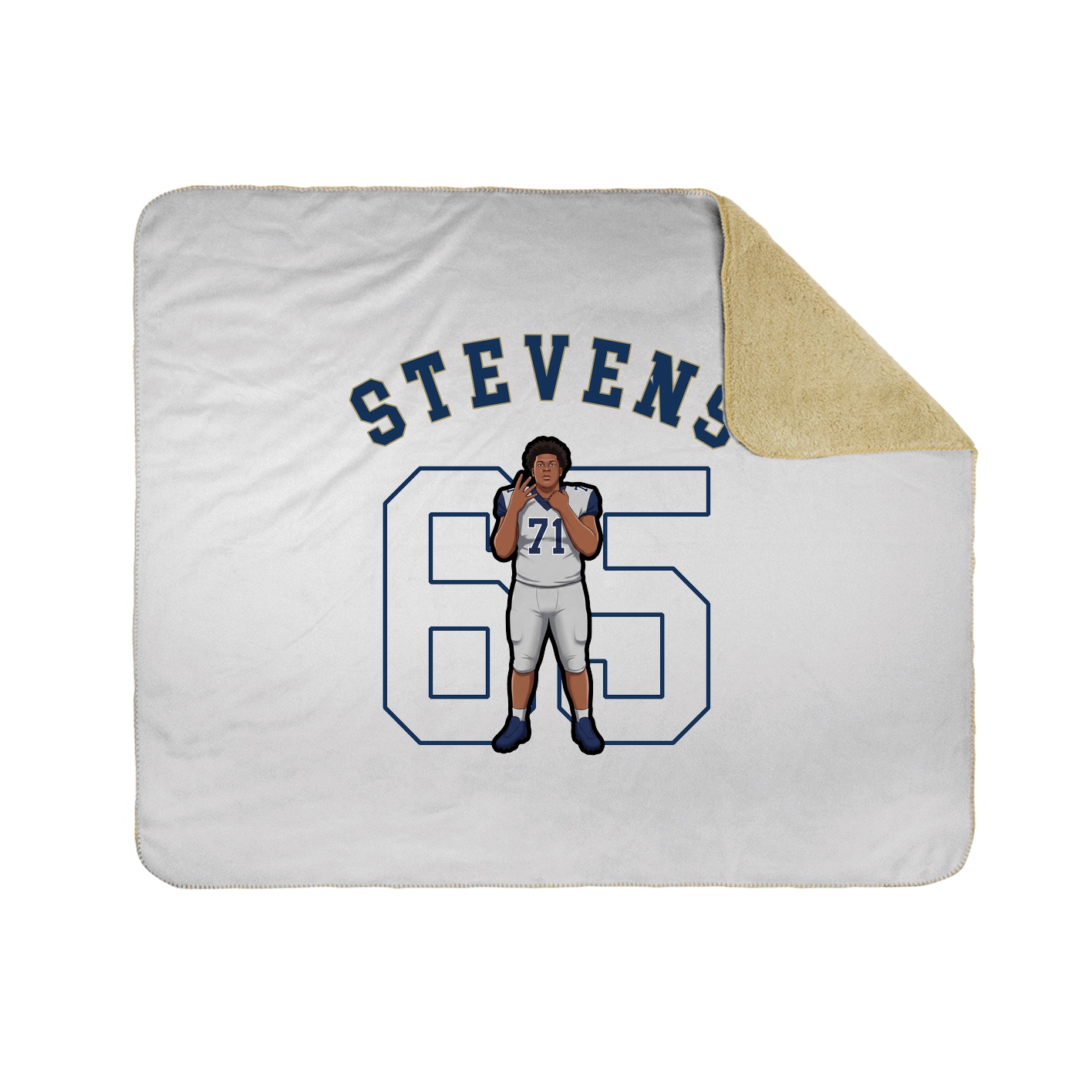 Throw Blanket — Shirsey Arch in White