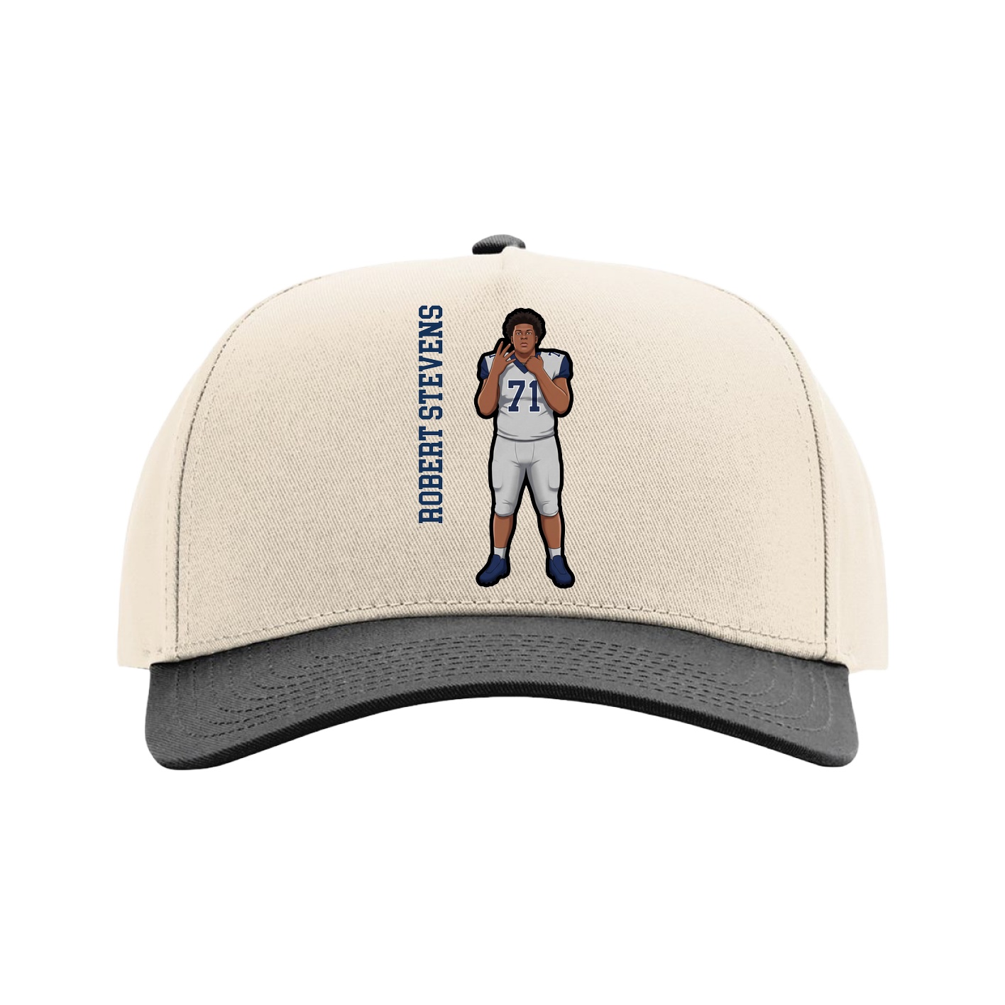 Full Fabric Five-Panel Champ Cap