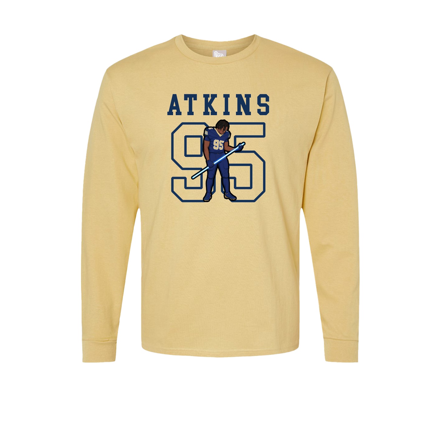Long Sleeve Tee — Shirsey in Vegas Gold
