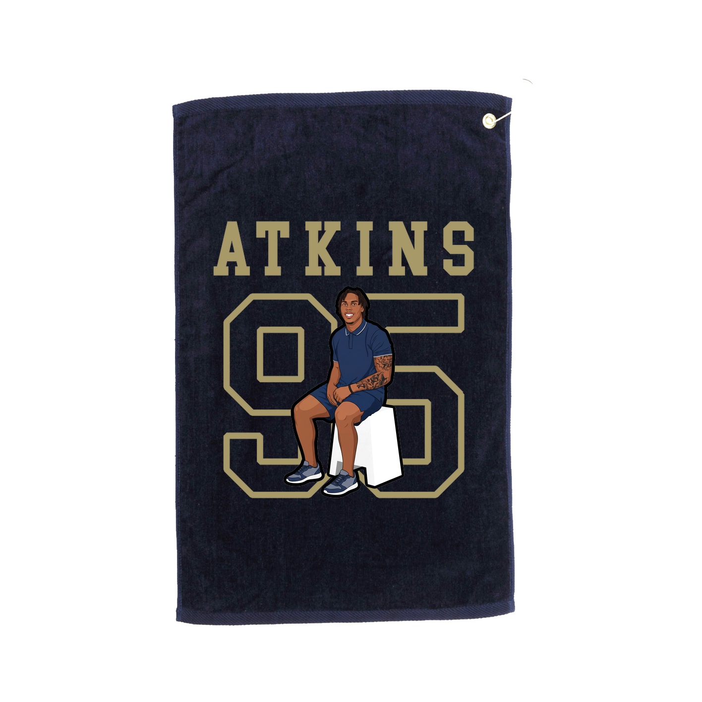 Golf Towel — Shirsey in Navy
