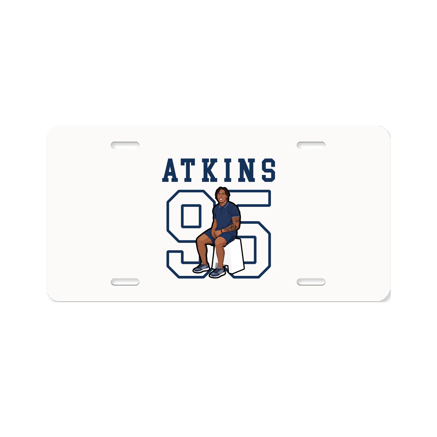 License Plate — Shirsey in Classic
