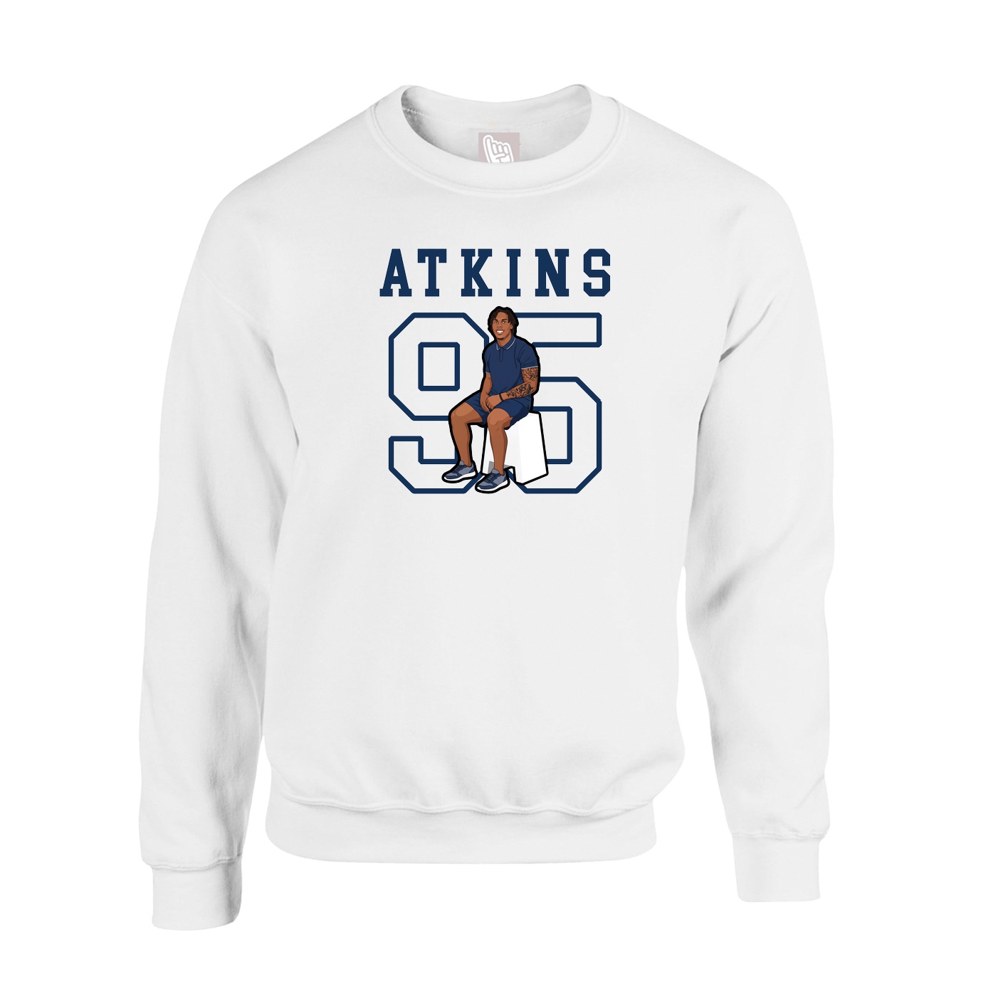 Fleece Crew — Shirsey in White