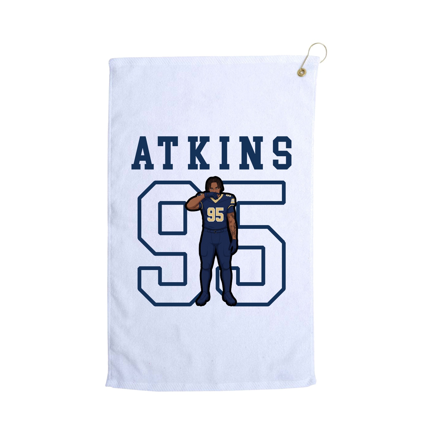 Golf Towel — Shirsey in White