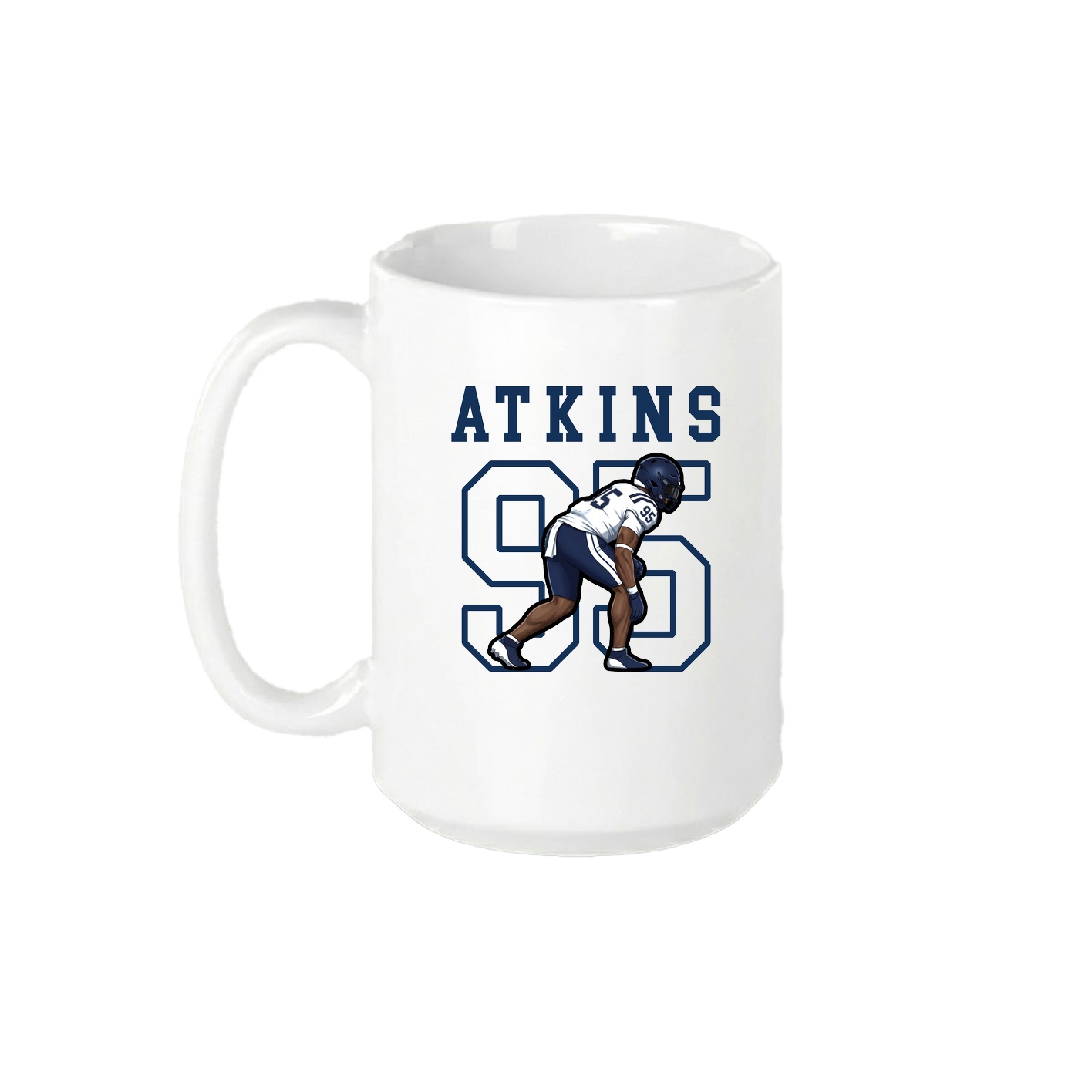 15oz Coffee Mug — Shirsey in White