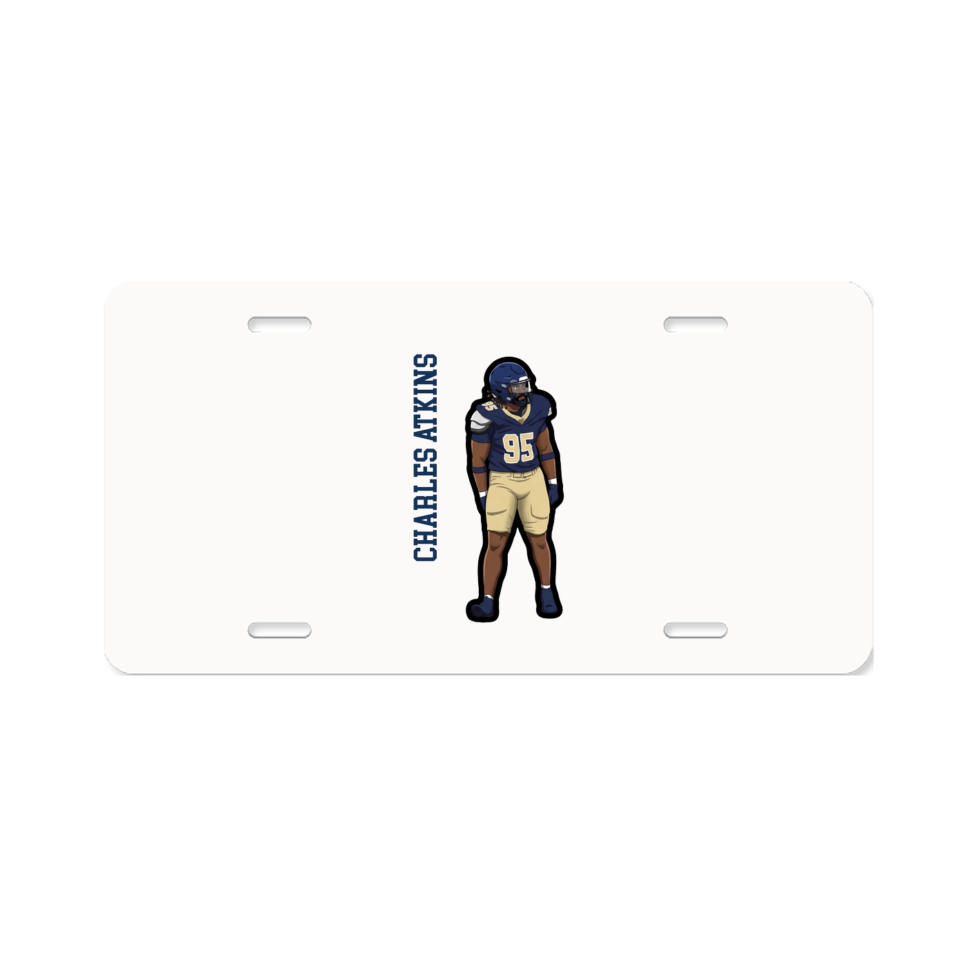 Aluminum License Plate