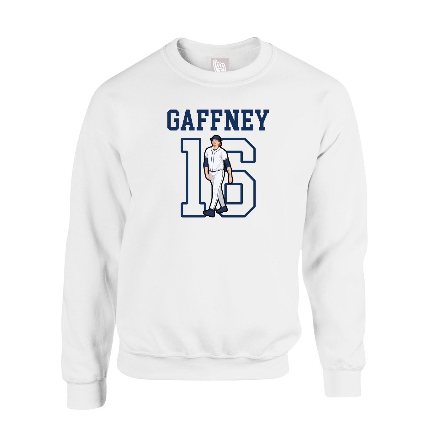 Fleece Crew — Shirsey in White