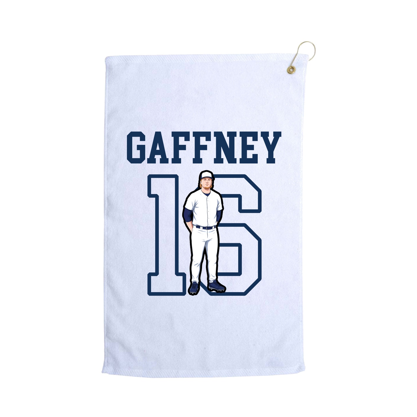 Golf Towel — Shirsey in White