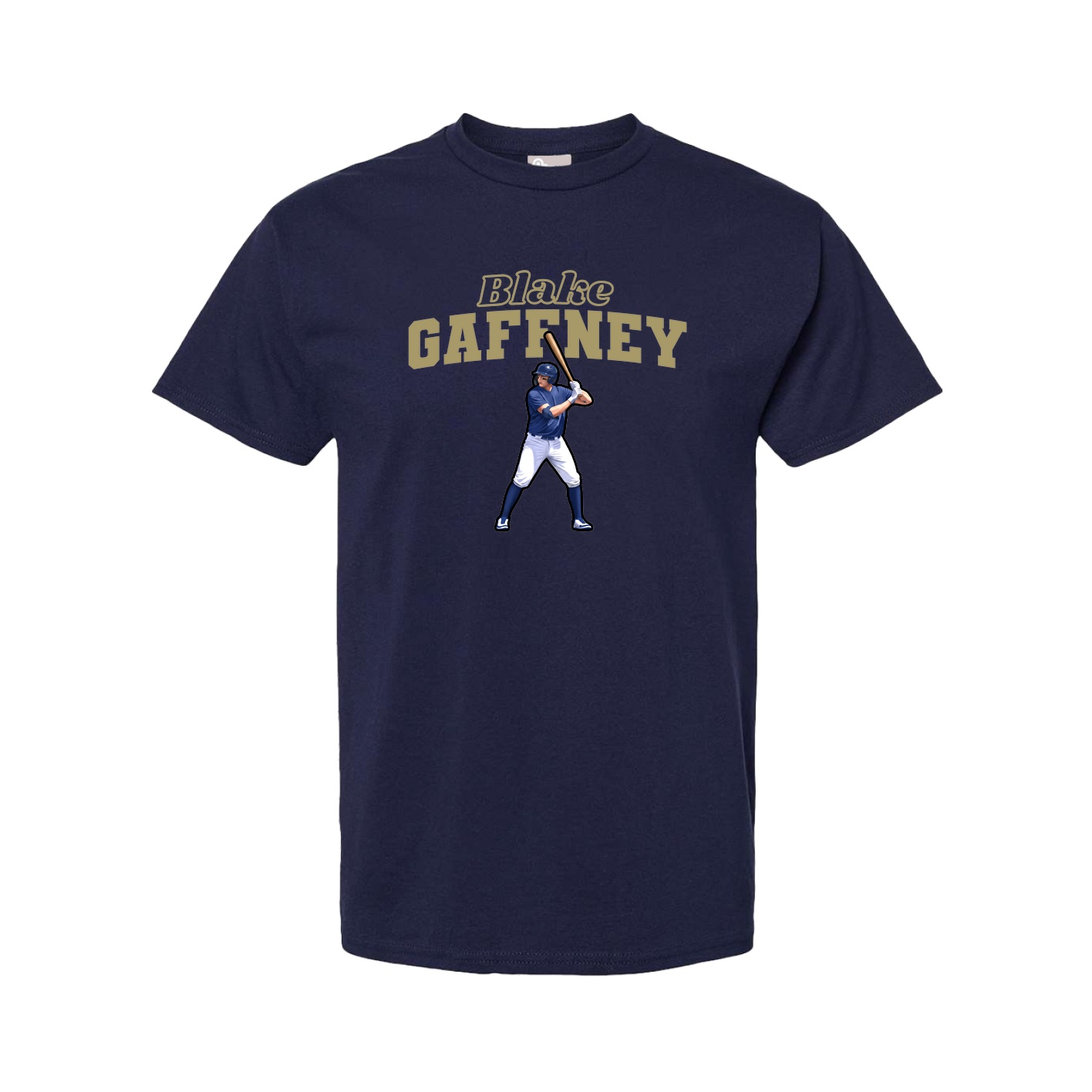 Tee — Name Arch in Navy