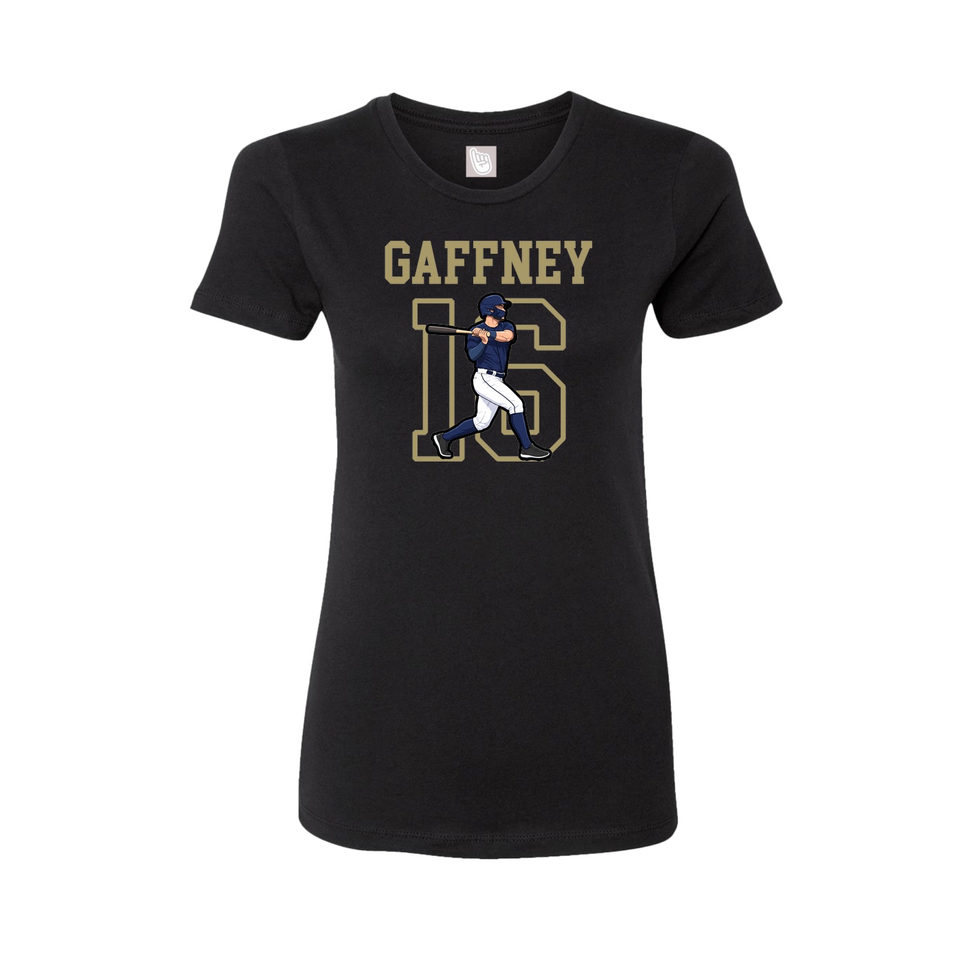 Fitted Women's Tee — Shirsey in Black