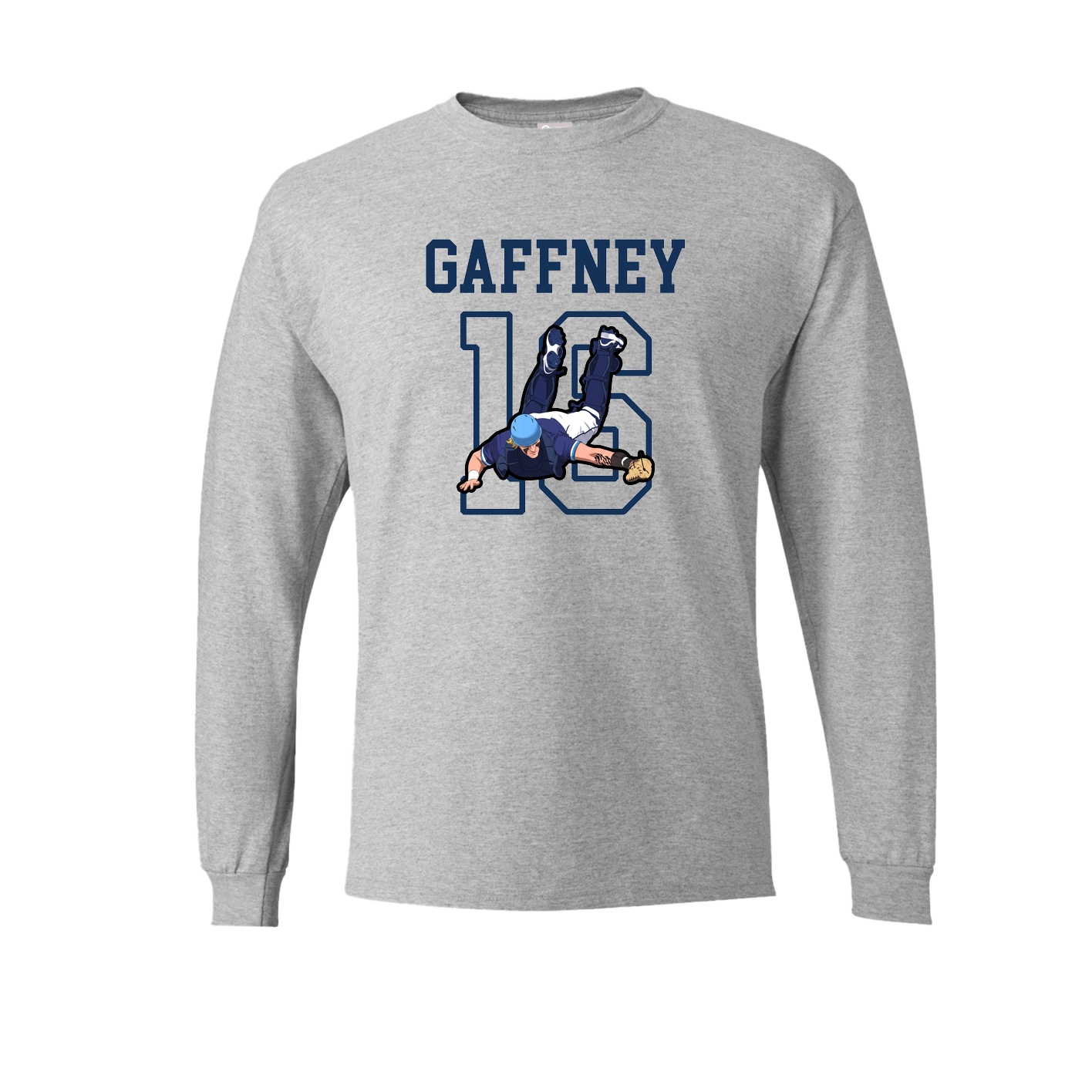Long Sleeve Tee — Shirsey in Grey