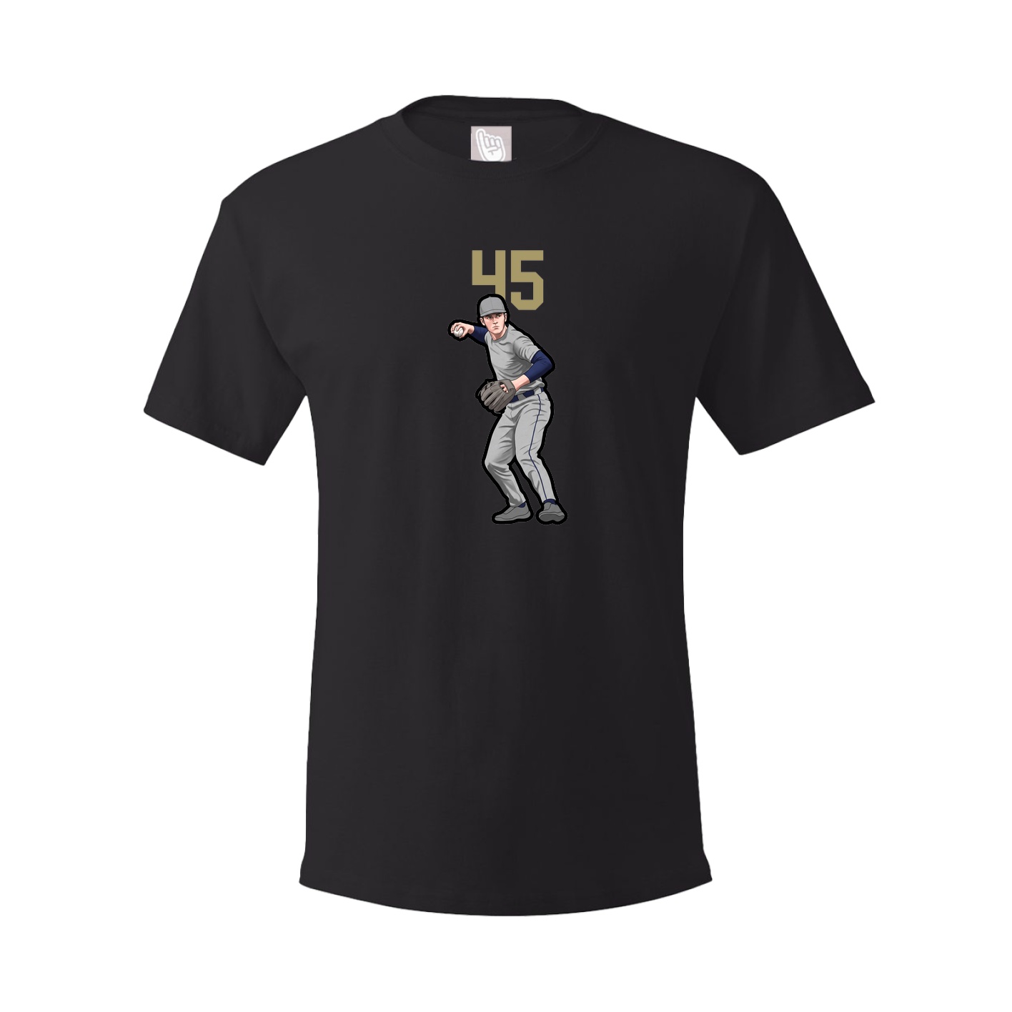 Tee — Number Top in Black
