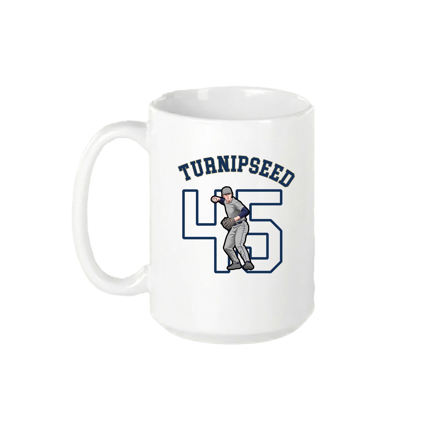 15oz Coffee Mug — Shirsey Arch in White