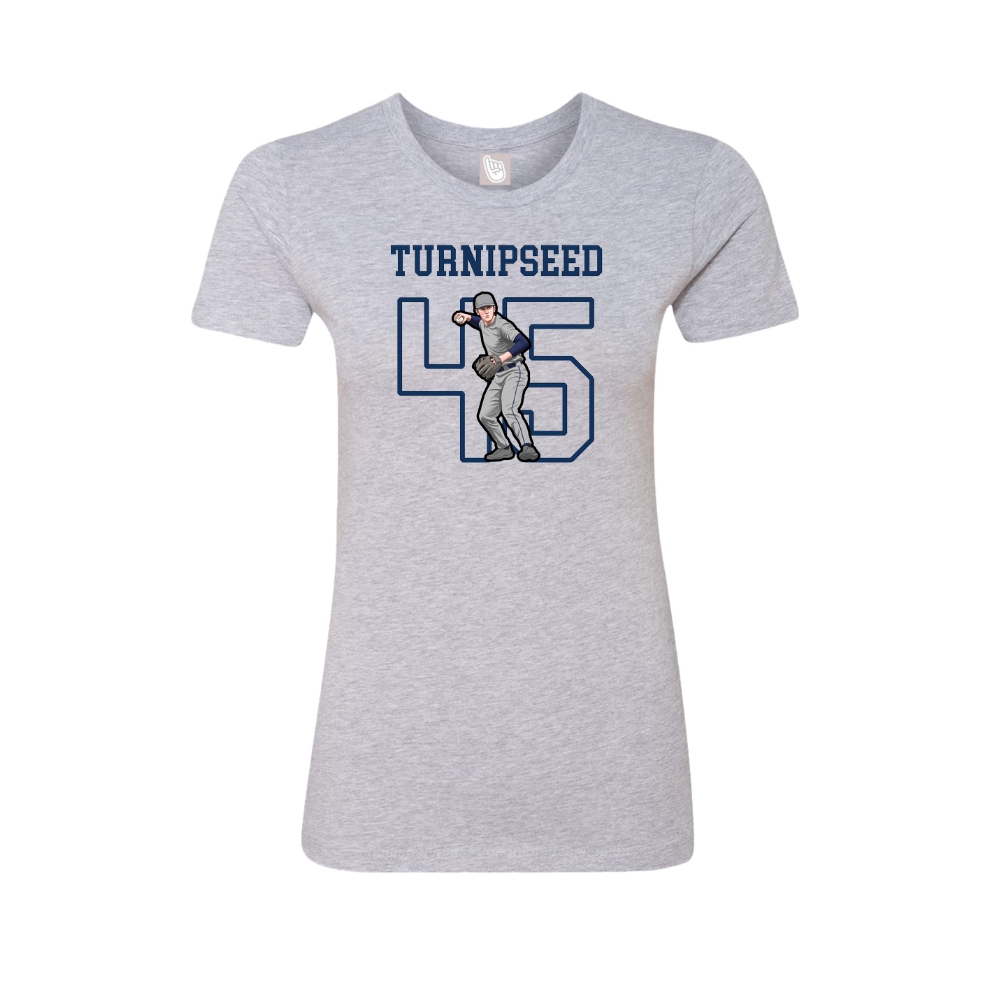 Fitted Women's Tee — Shirsey in Grey