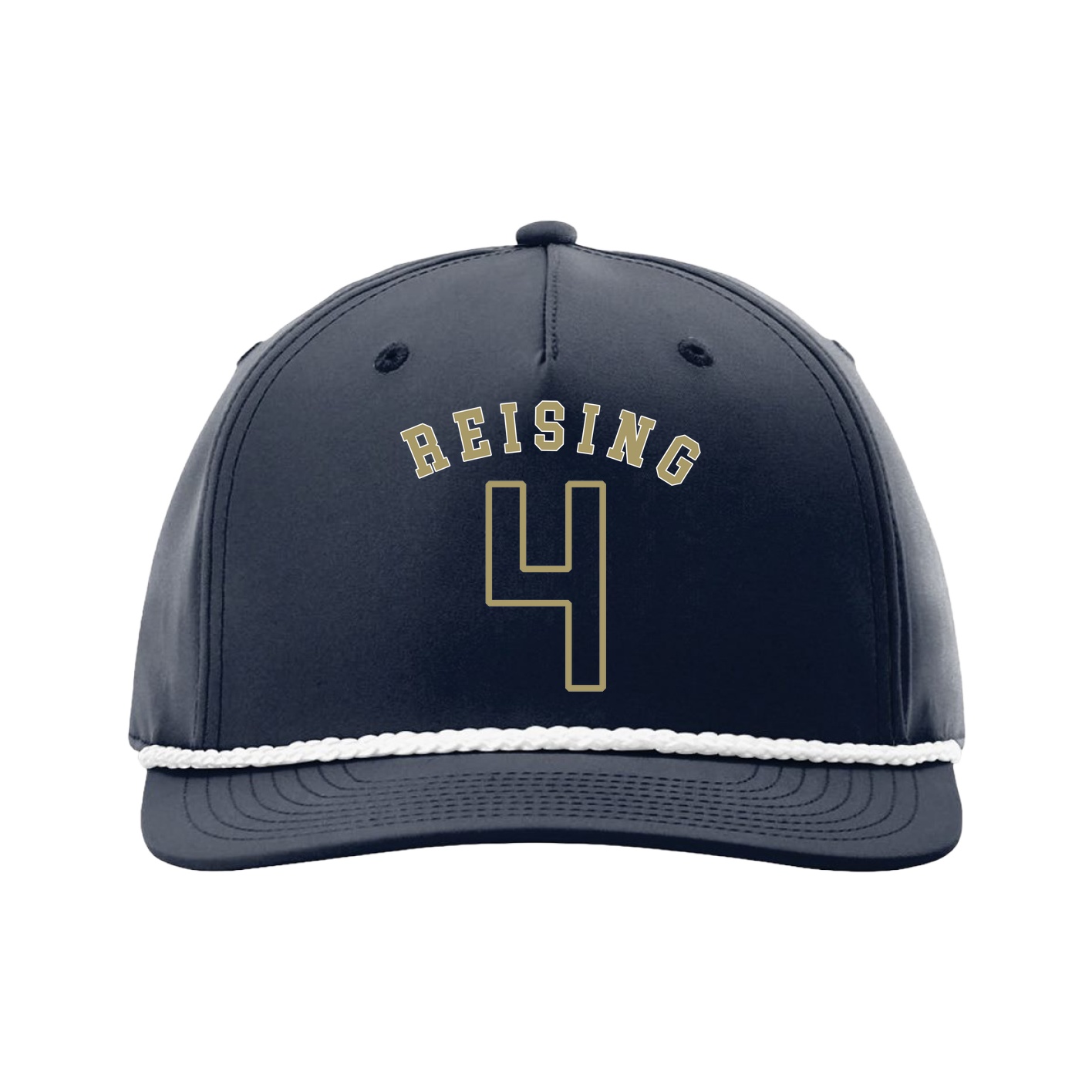Five-Panel Classic Rope Cap — Shirsey Arch in Navy