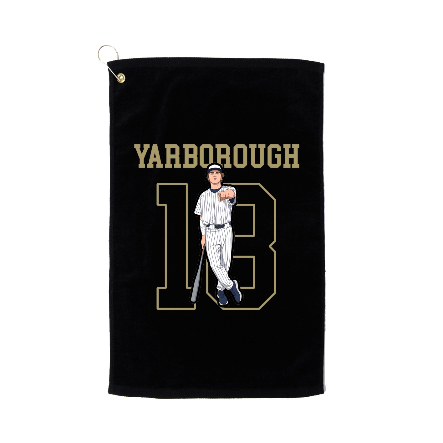 Golf Towel — Shirsey in Black