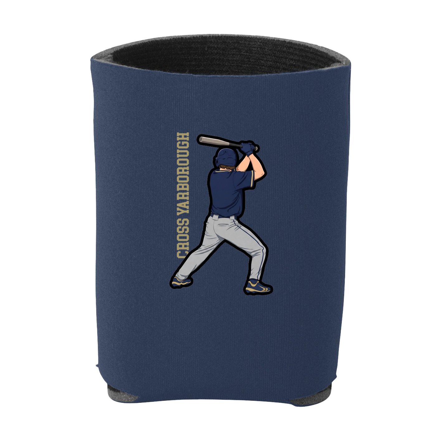 Can Holder — Name Vertical in Navy