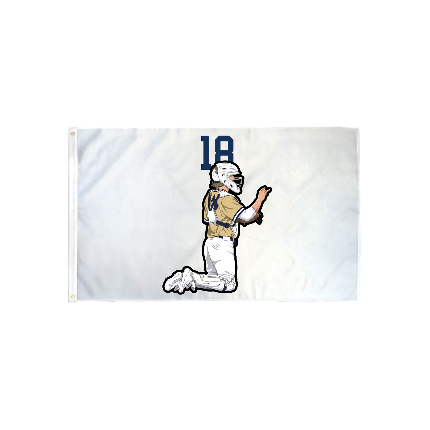 3x5 Flag — Number Top in Classic