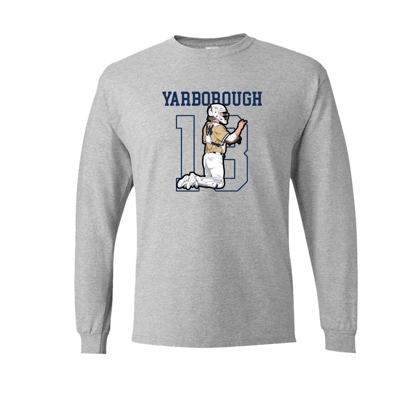 Long Sleeve Tee — Shirsey in Grey