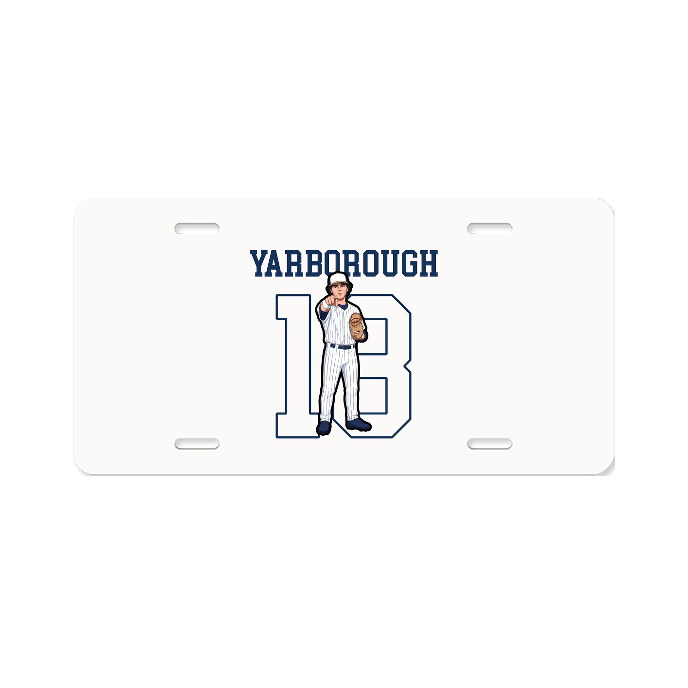License Plate — Shirsey in Classic