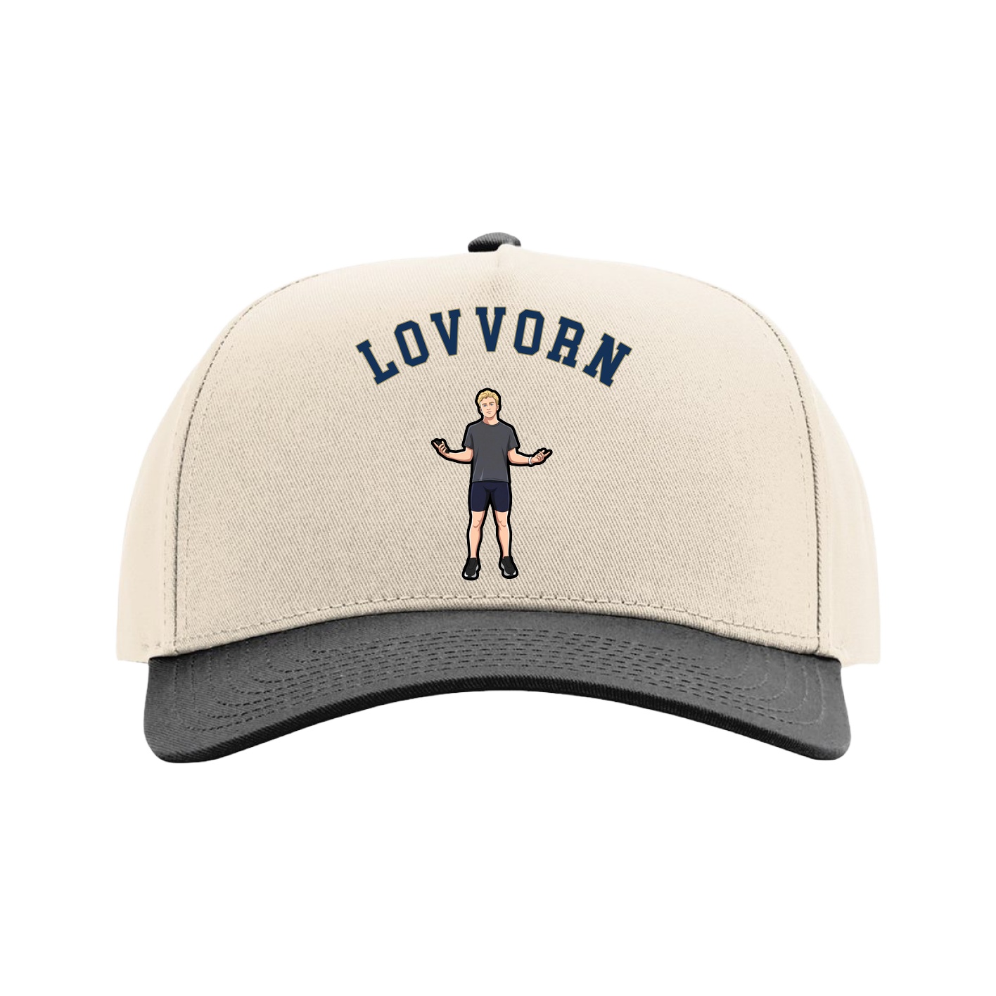 Full Fabric Five-Panel Champ Cap