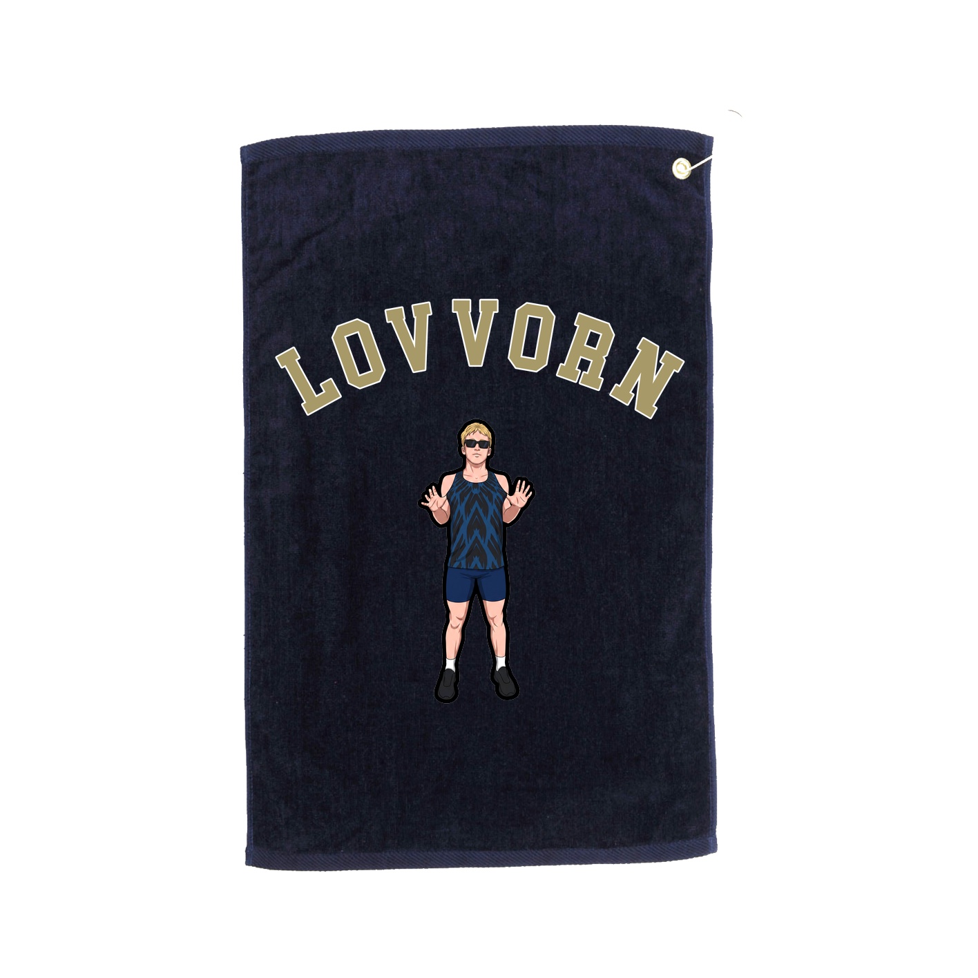 Golf Towel — Shirsey Arch in Navy