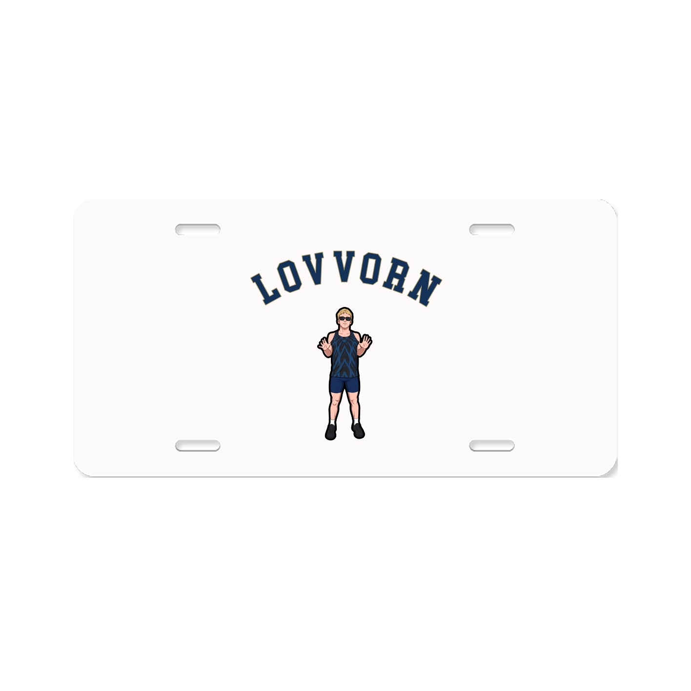 License Plate — Shirsey Arch in Classic