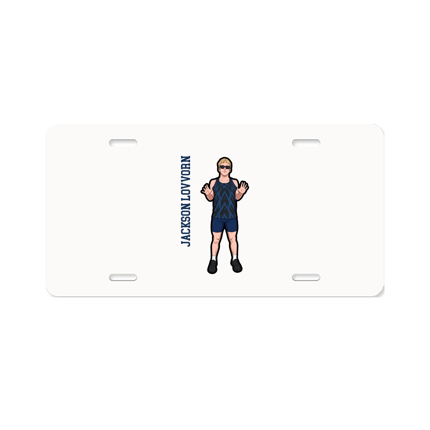 Aluminum License Plate