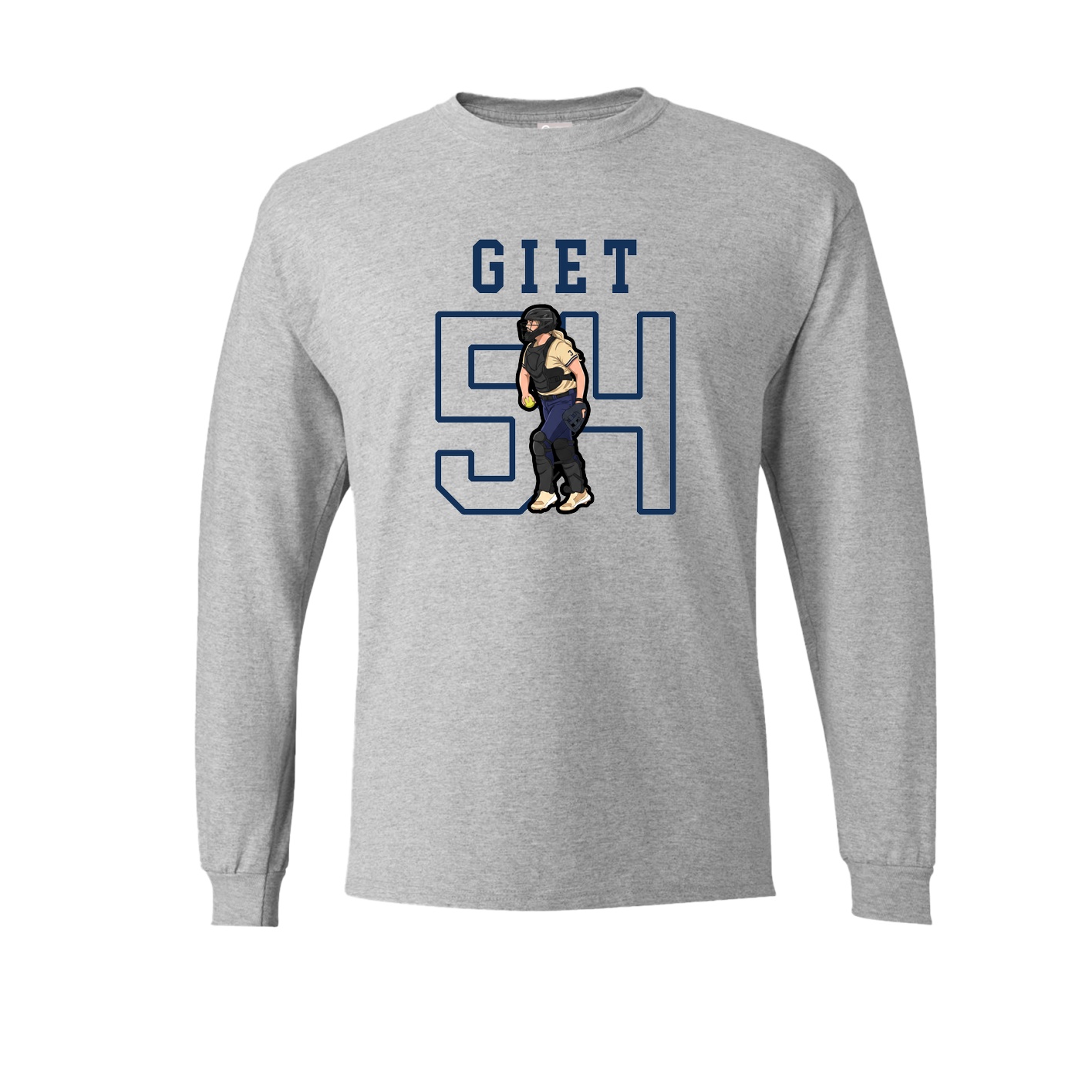 Long Sleeve Tee — Shirsey in Grey