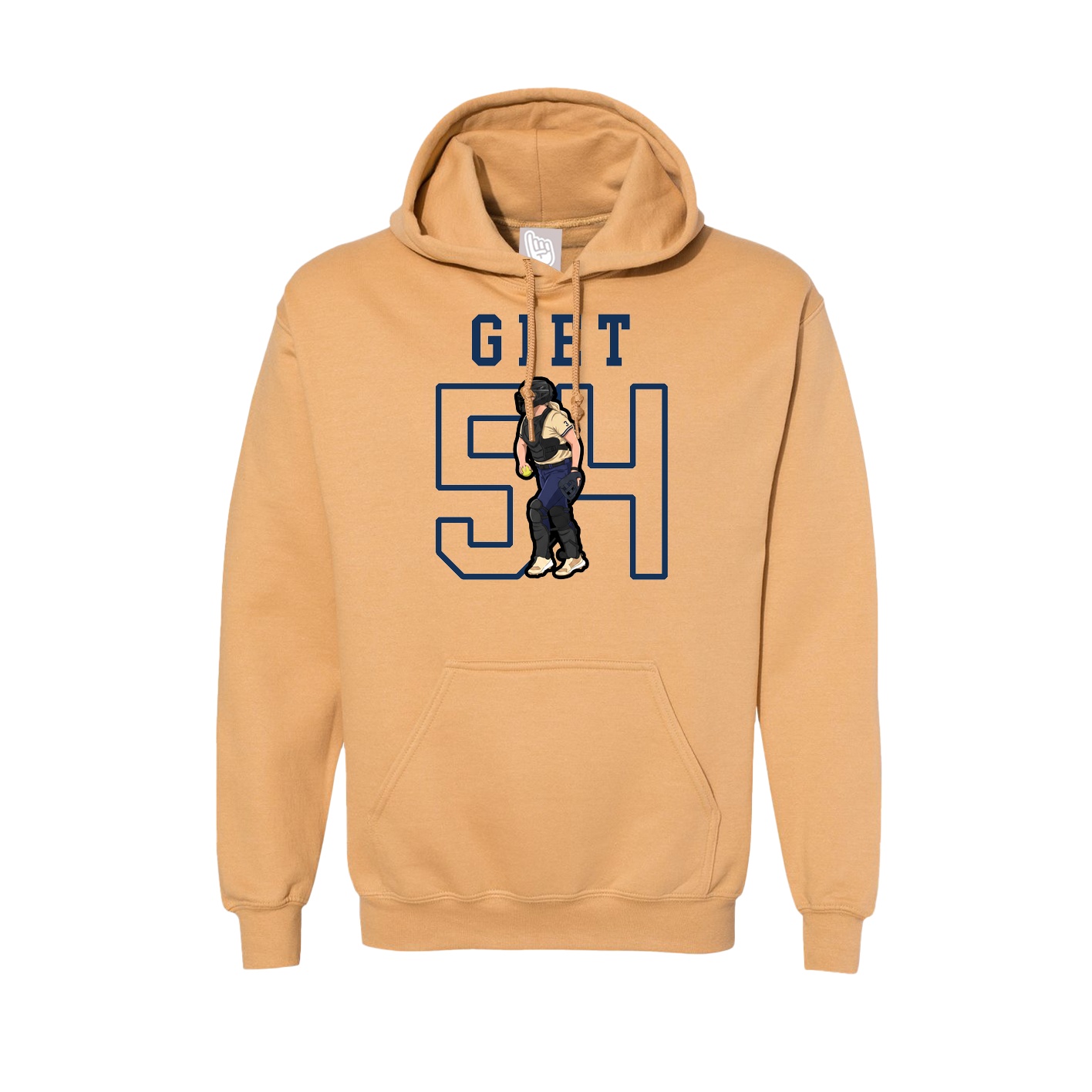 Hoodie — Shirsey in Vegas Gold