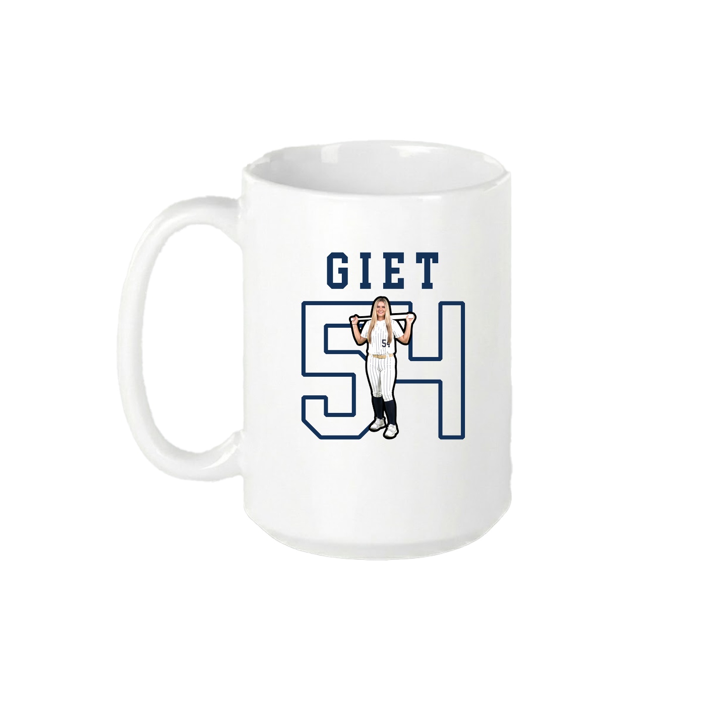 15oz Coffee Mug — Shirsey in White
