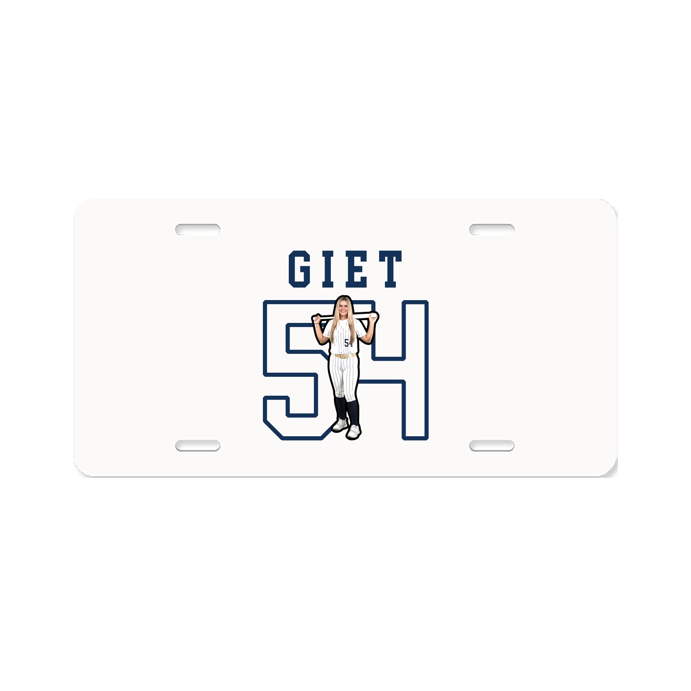License Plate — Shirsey in Classic