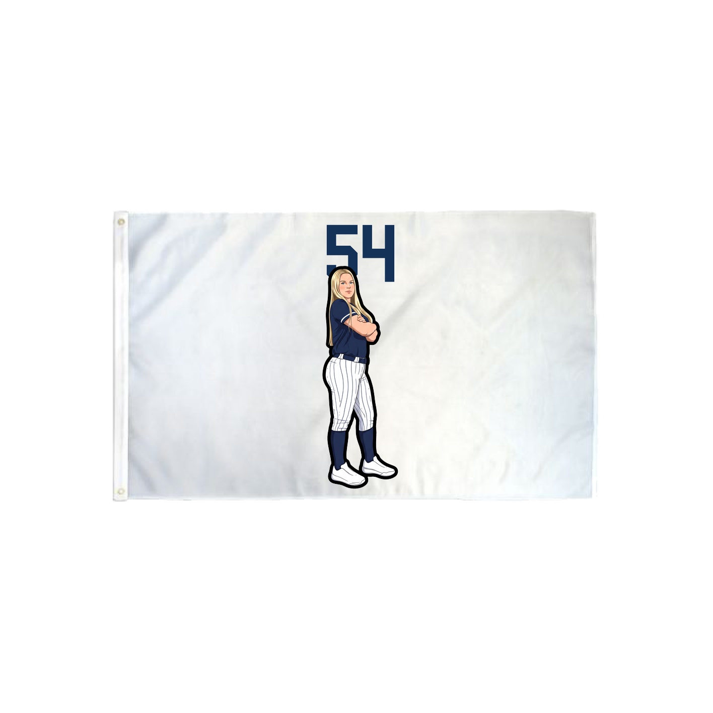 3x5 Flag — Number Top in Classic