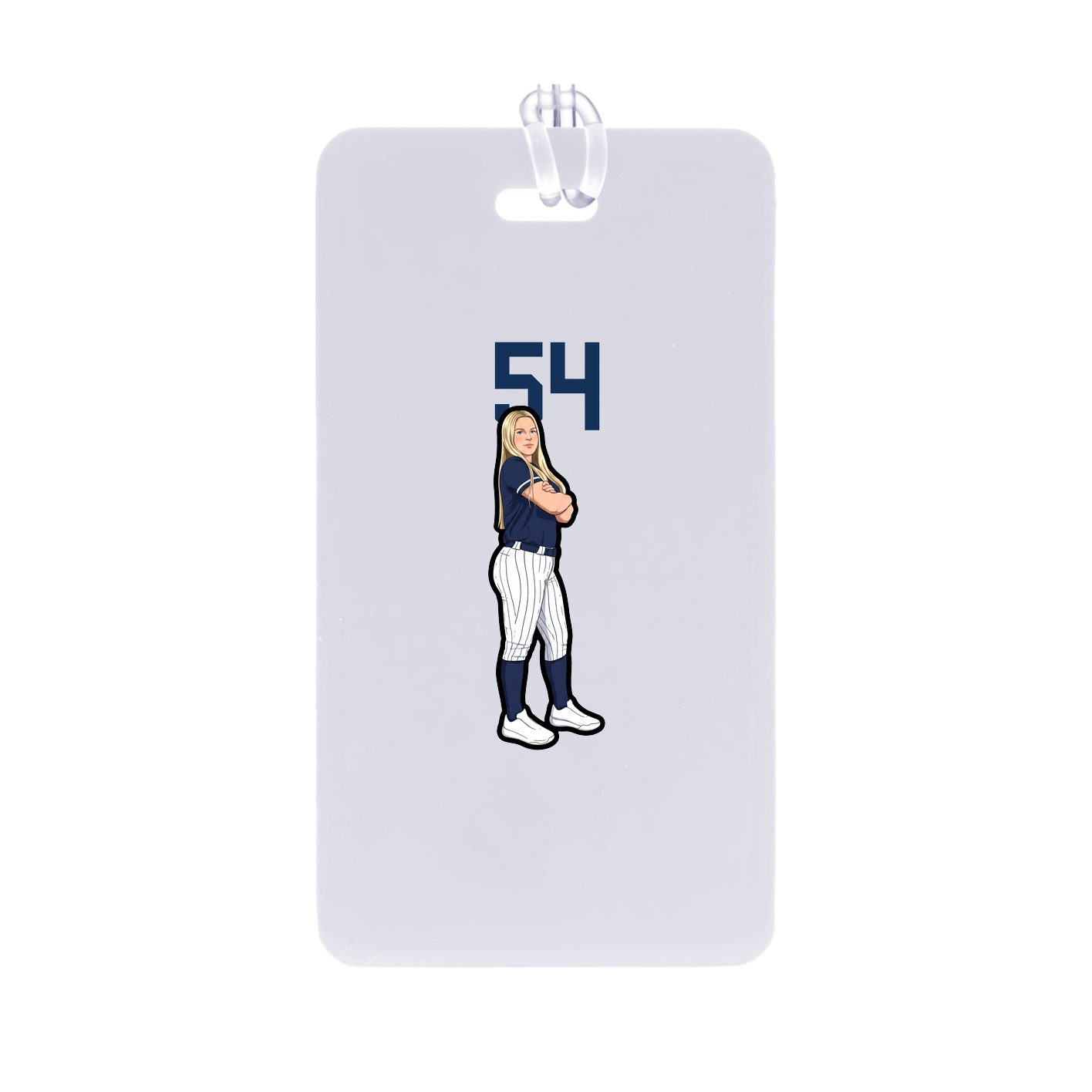 Bag Tag — Number Top in Classic