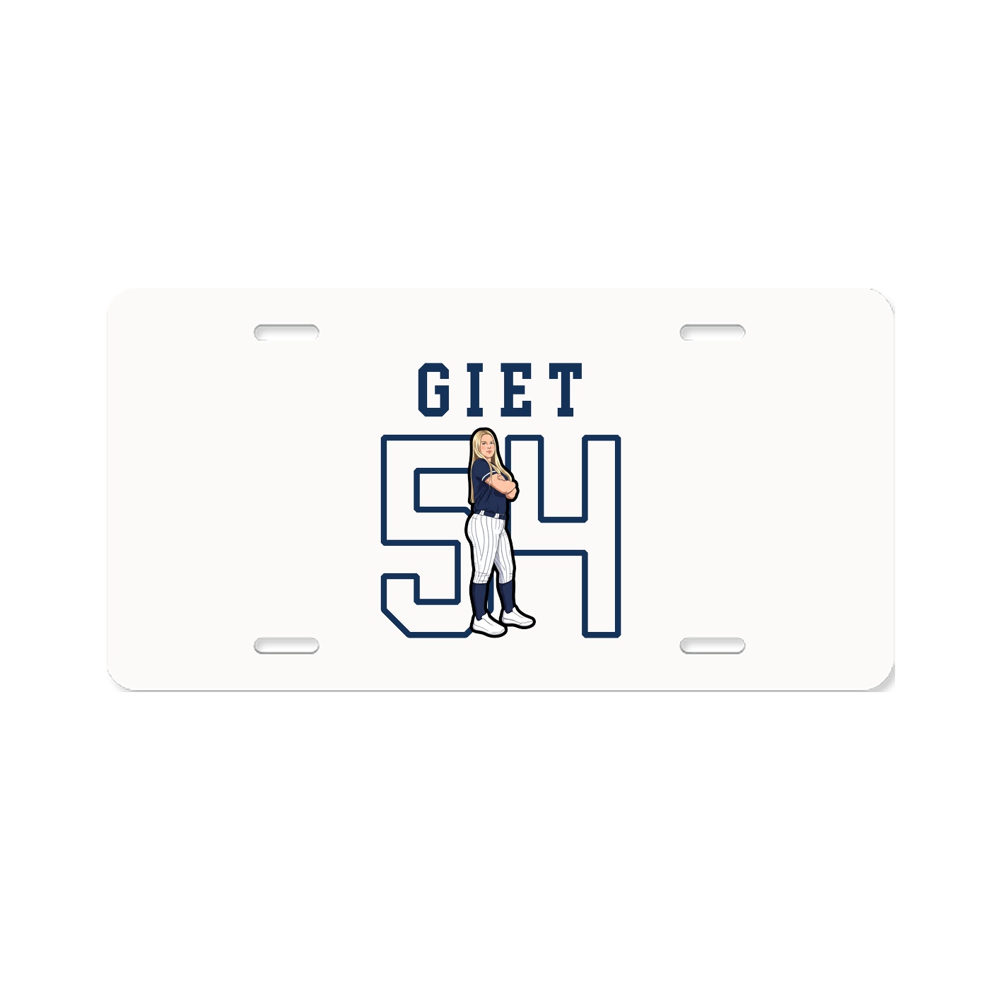 Aluminum License Plate