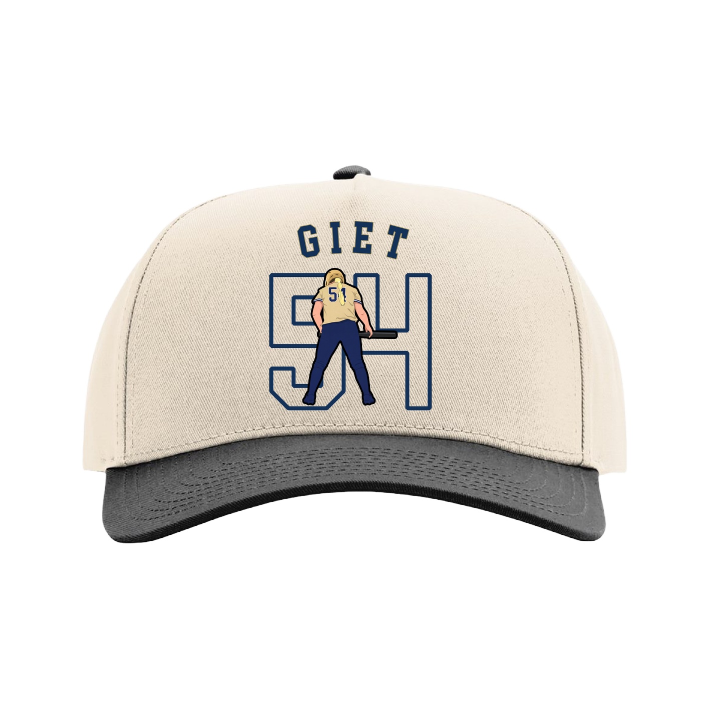 Full Fabric Five-Panel Champ Cap