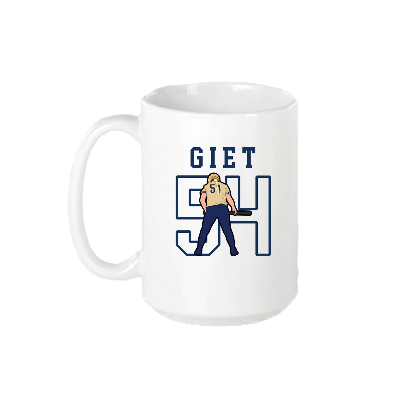 15oz Coffee Mug — Shirsey in White