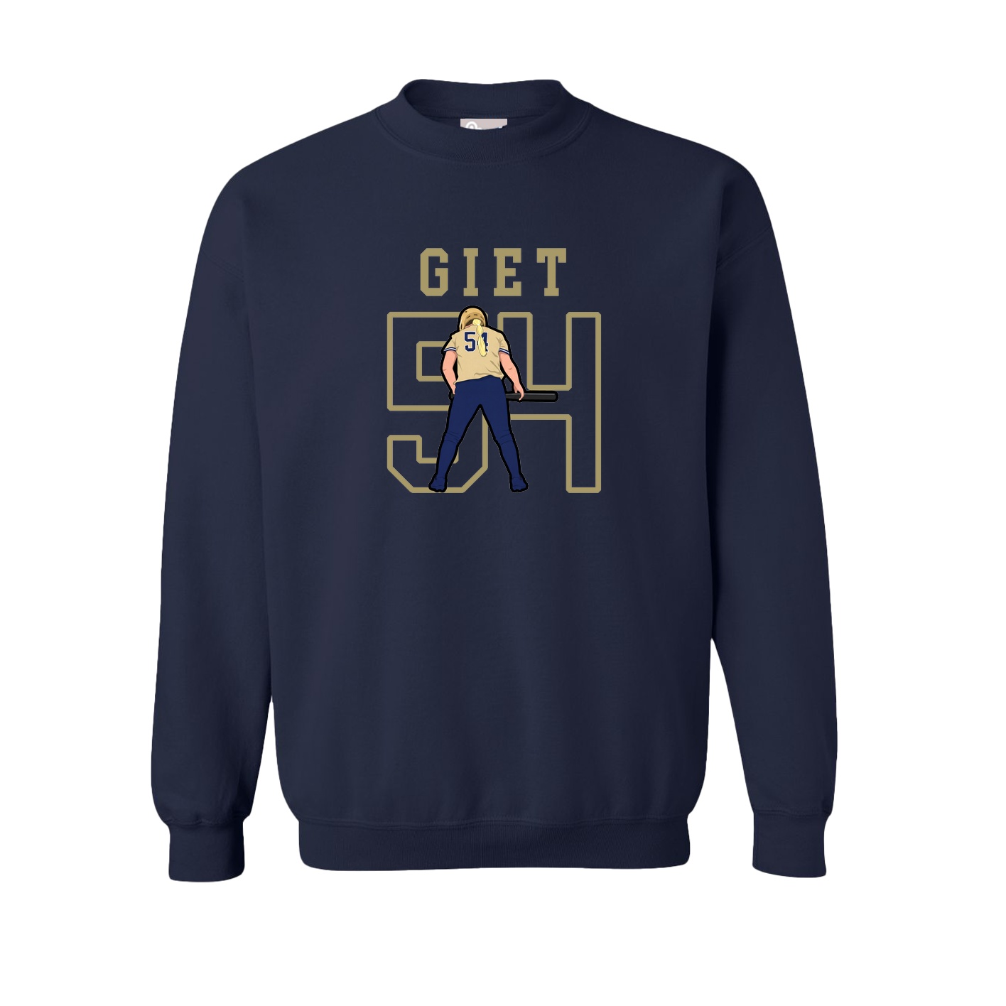 Fleece Crew — Shirsey in Navy