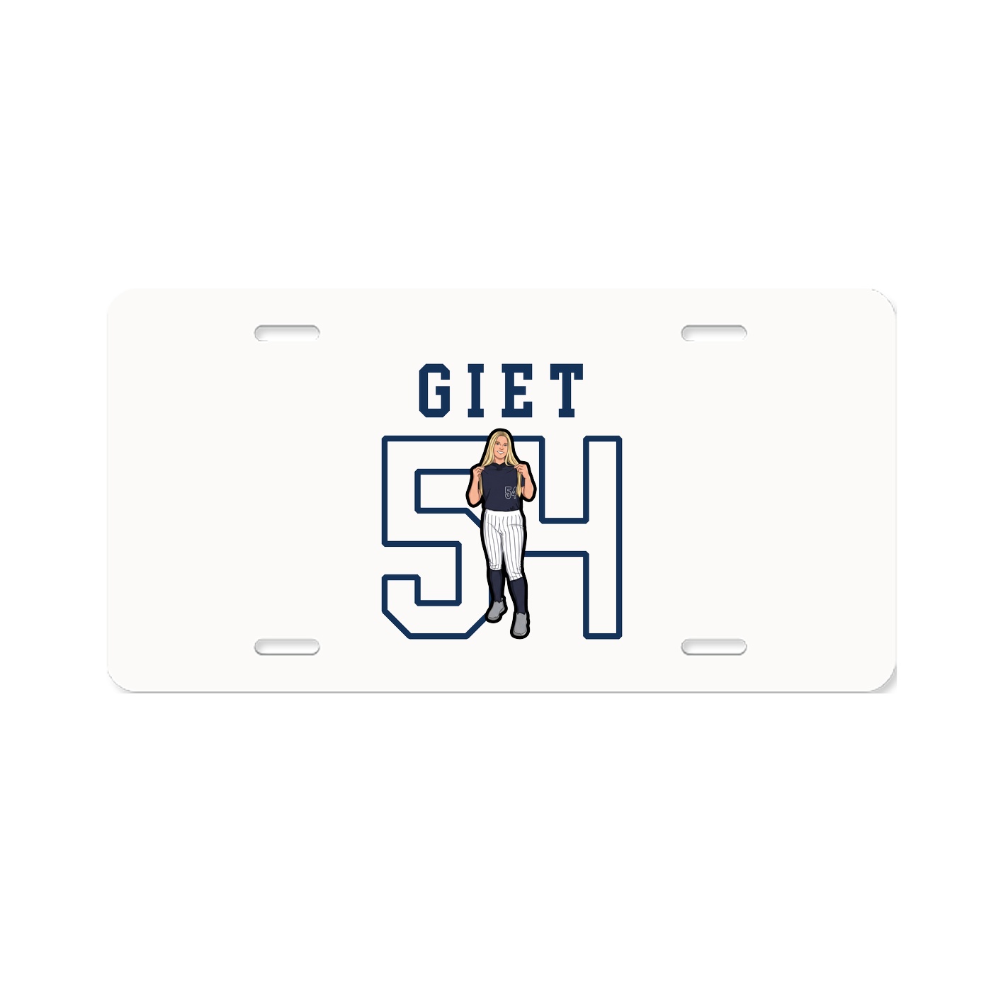 License Plate — Shirsey in Classic