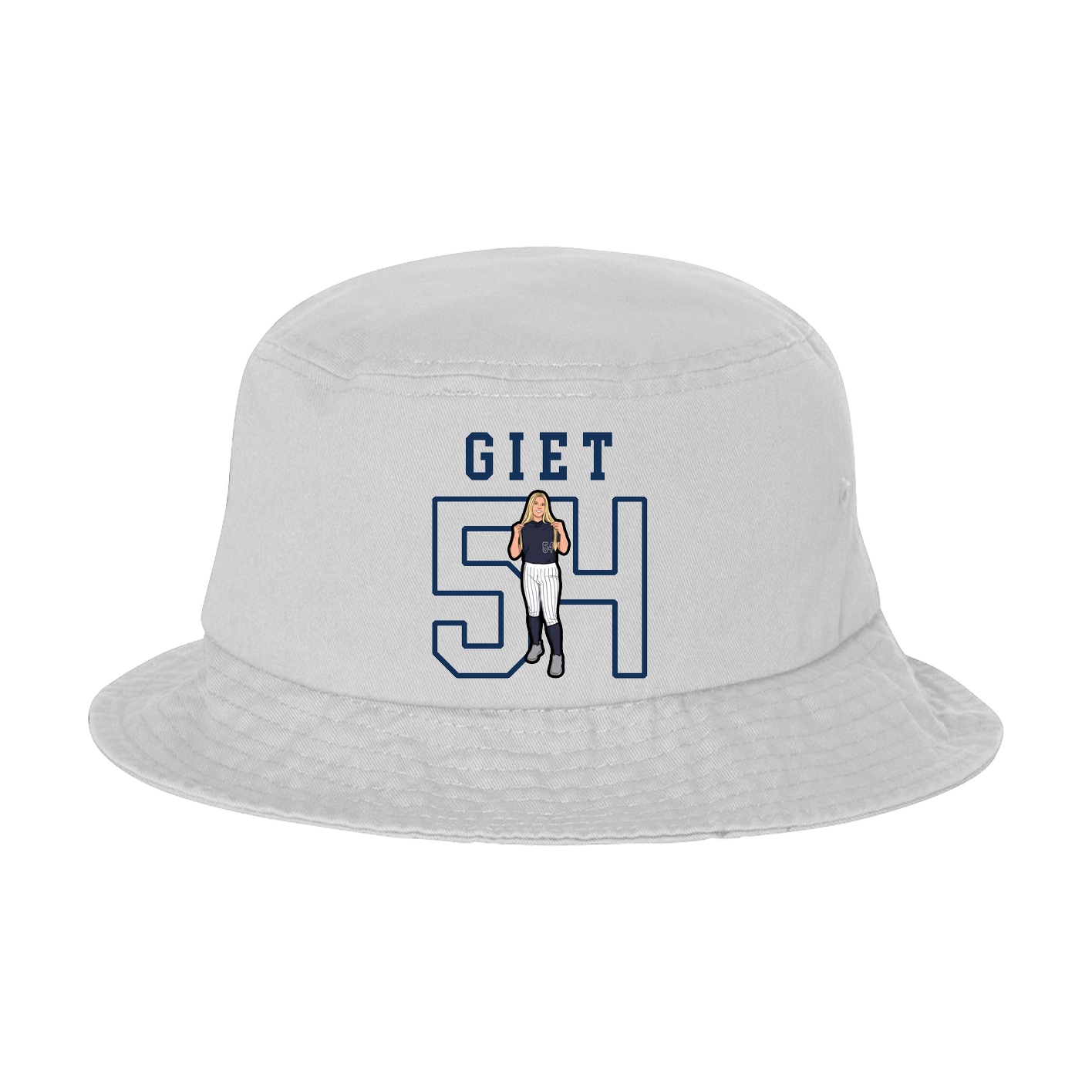 Bucket Cap — Shirsey in White