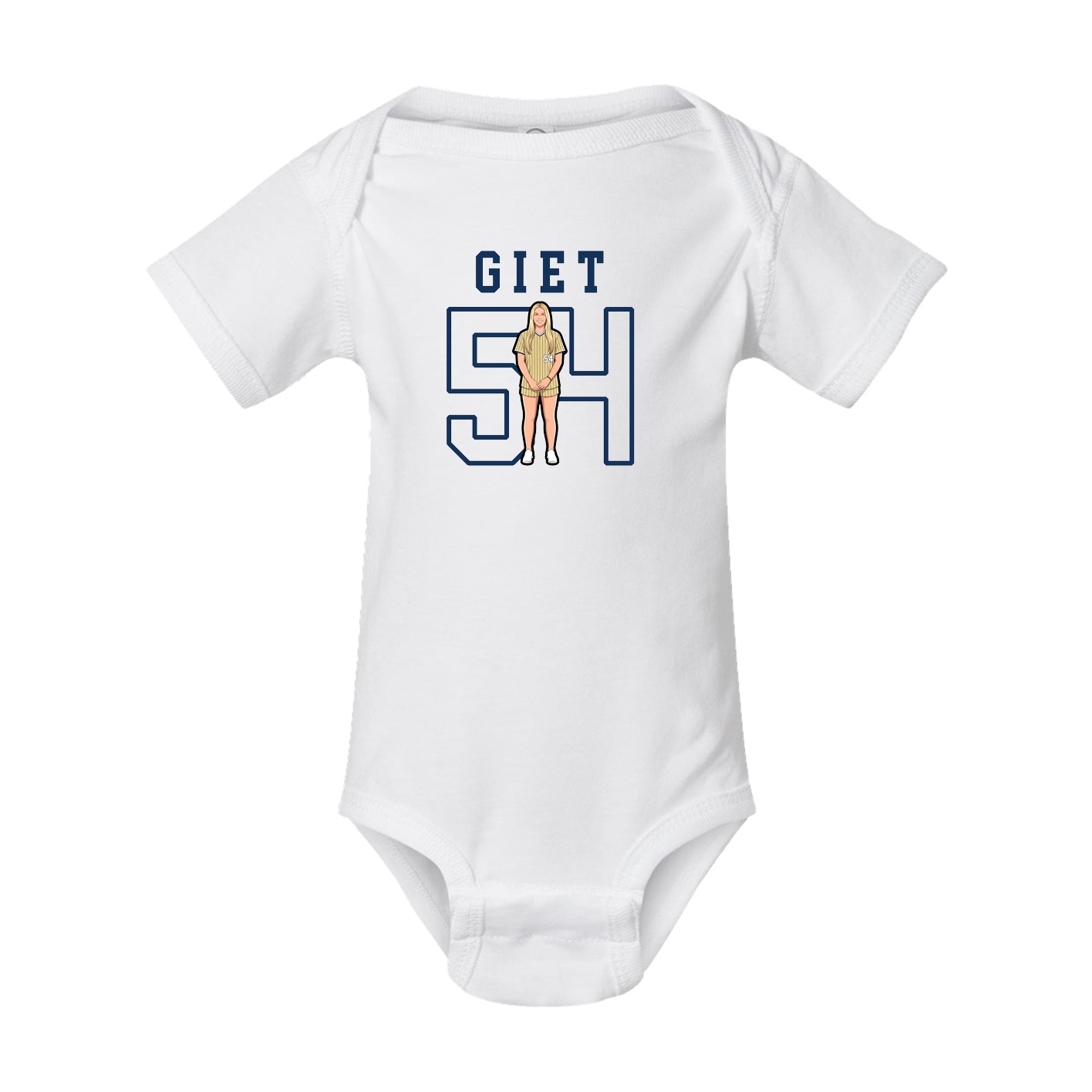 Baby Onesie — Shirsey in White
