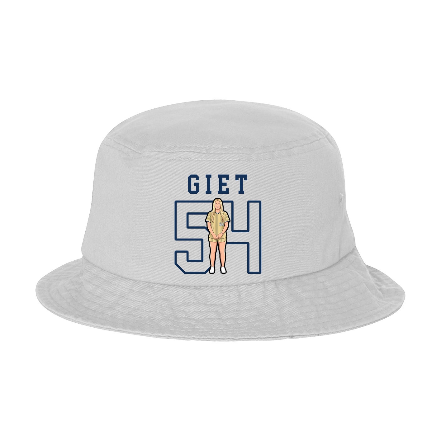 Bucket Cap — Shirsey in White