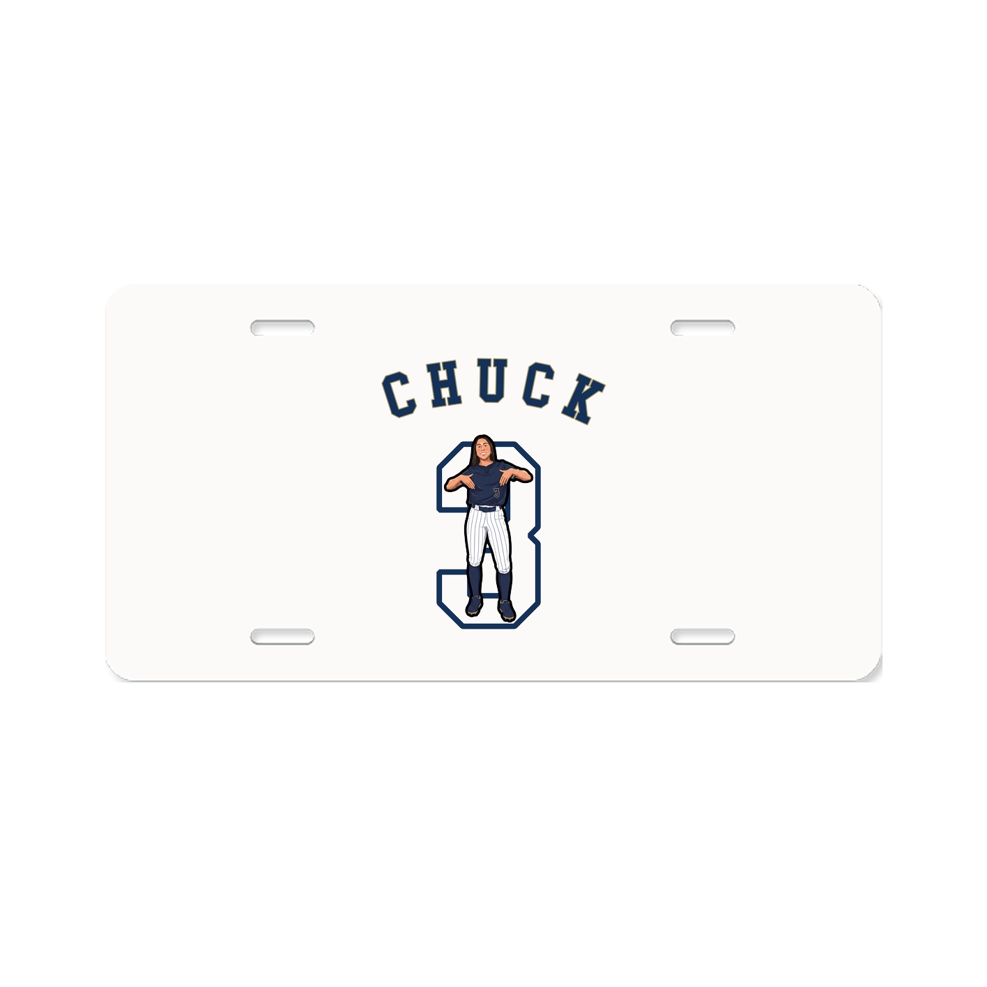 License Plate — Shirsey Arch in Classic