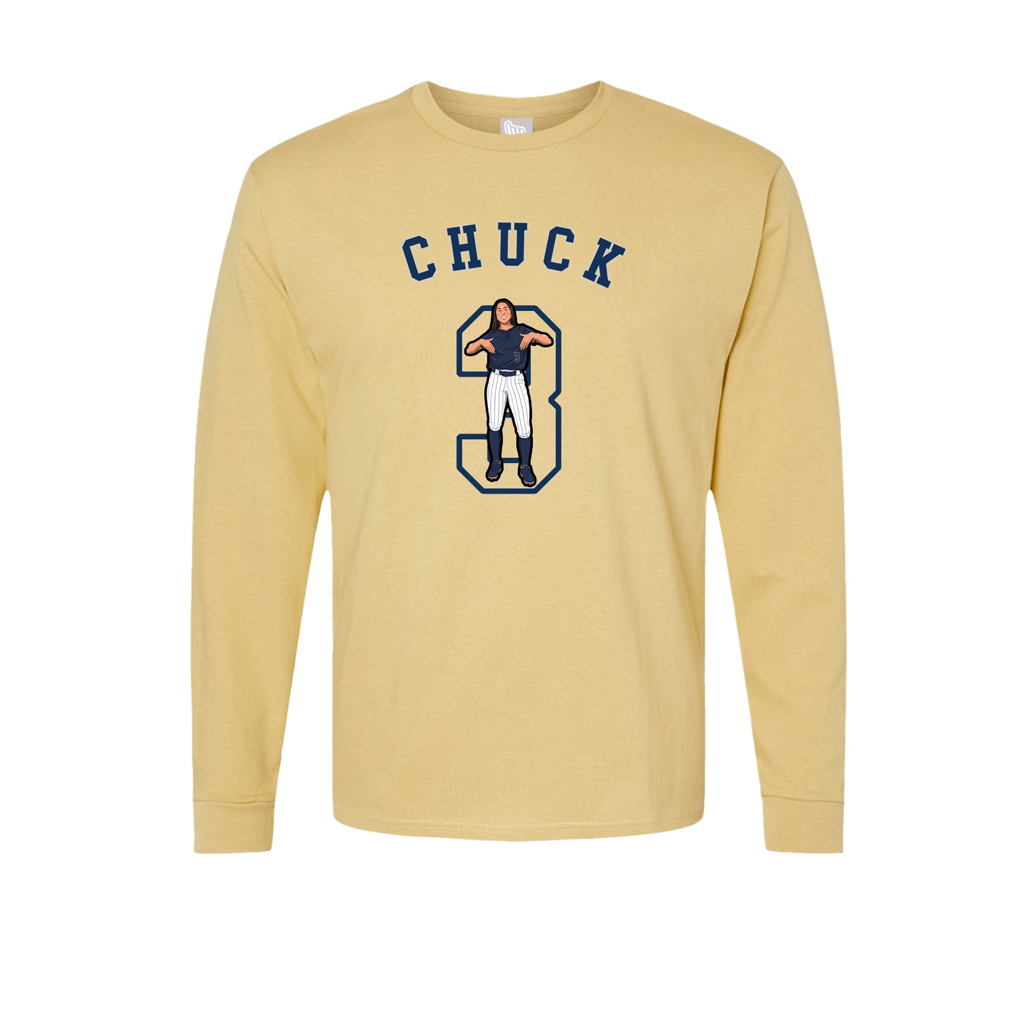 Long Sleeve Tee — Shirsey Arch in Vegas Gold