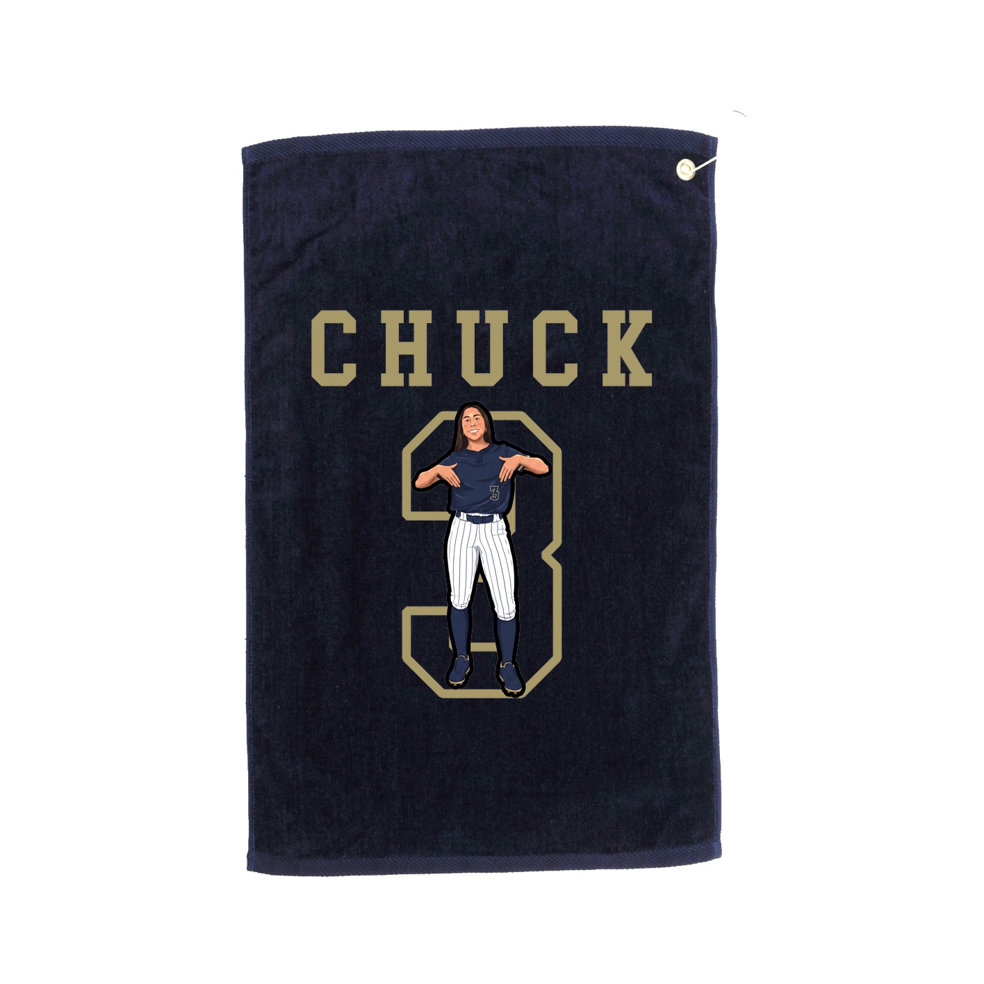 Golf Towel — Shirsey in Navy